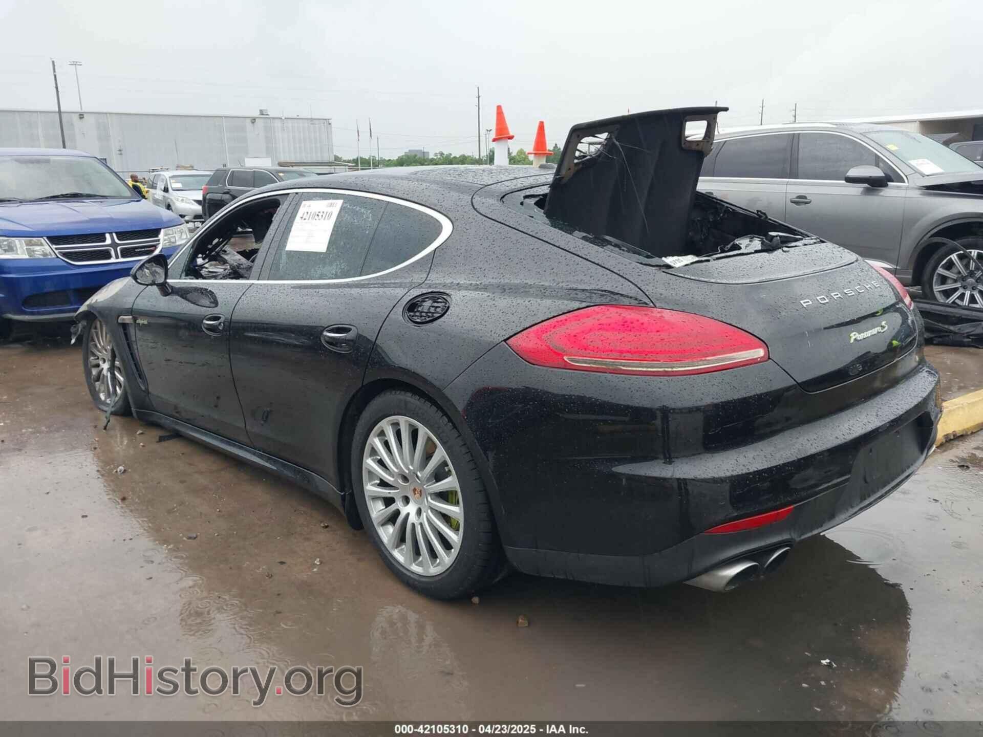2014 PORSCHE PANAMERA E-HYBRID - VIN: WP0AD2A75EL044131 - Фото 3