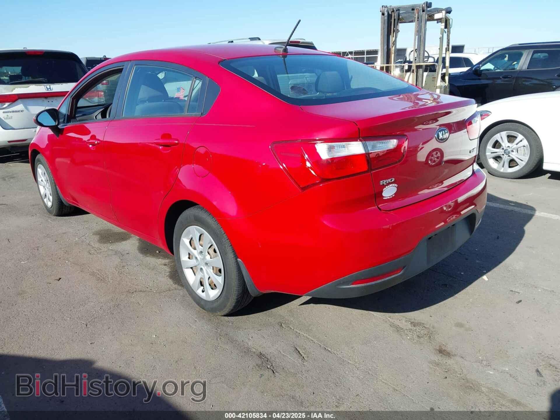2013 KIA RIO - VIN: KNADN4A36D6194939 - Фото 3