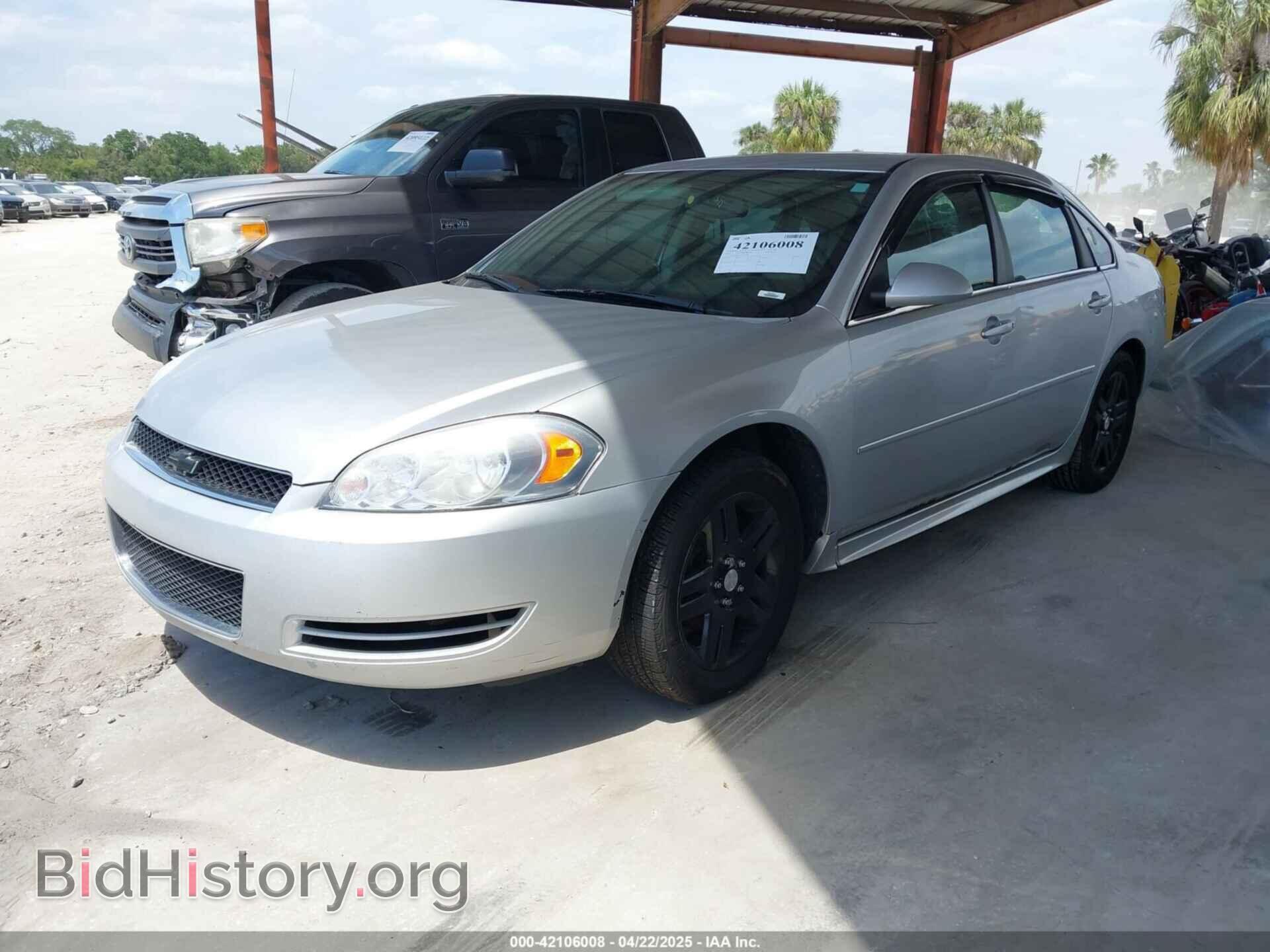 2012 CHEVROLET IMPALA - VIN: 2G1WG5E36C1273290 - Фото 2