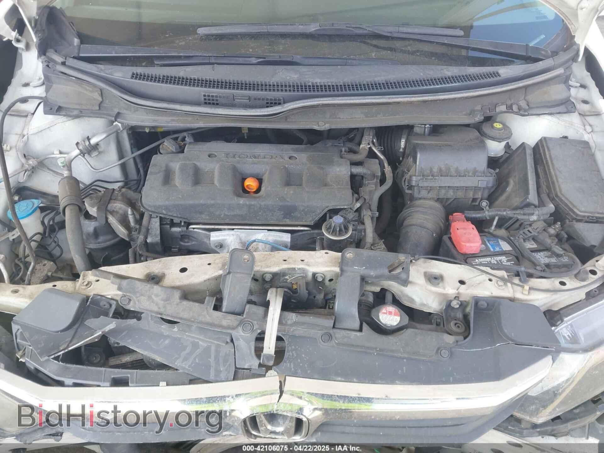 2012 HONDA CIVIC - VIN: 19XFB2F52CE352205 - Фото 10