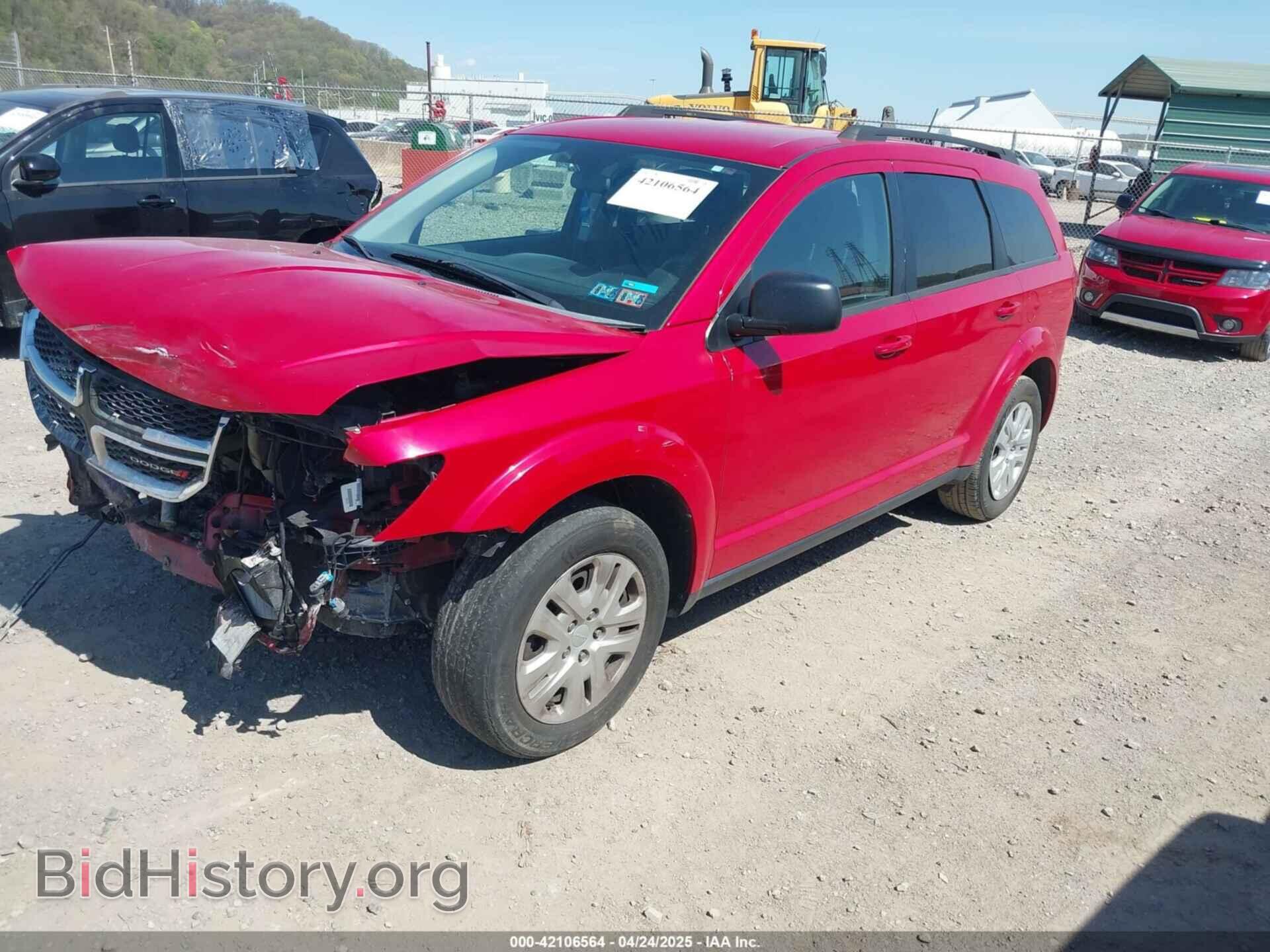 2018 DODGE JOURNEY - VIN: 3C4PDCAB9JT196206 - Фото 2