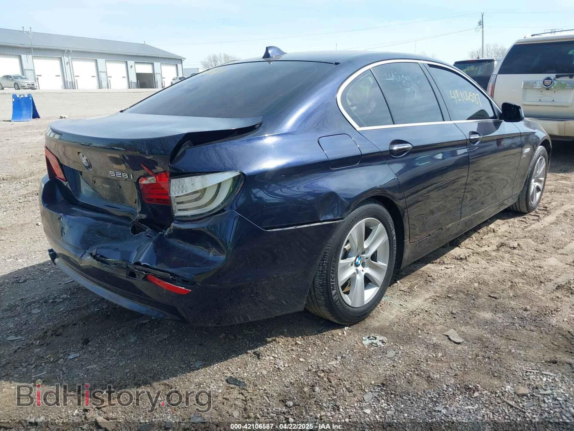 2012 BMW 528I - VIN: WBAXH5C52CDW03490 - Фото 4