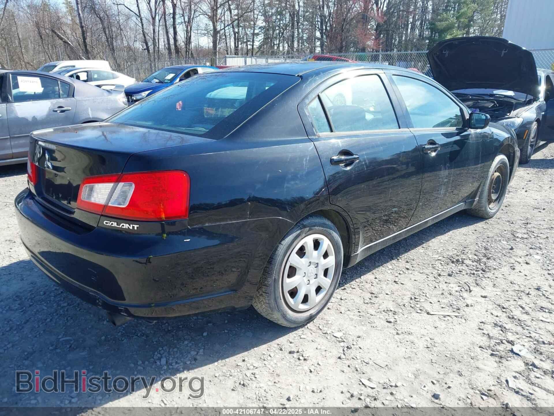 2009 MITSUBISHI GALANT - VIN: 4A3AB36F99E022152 - Фото 4