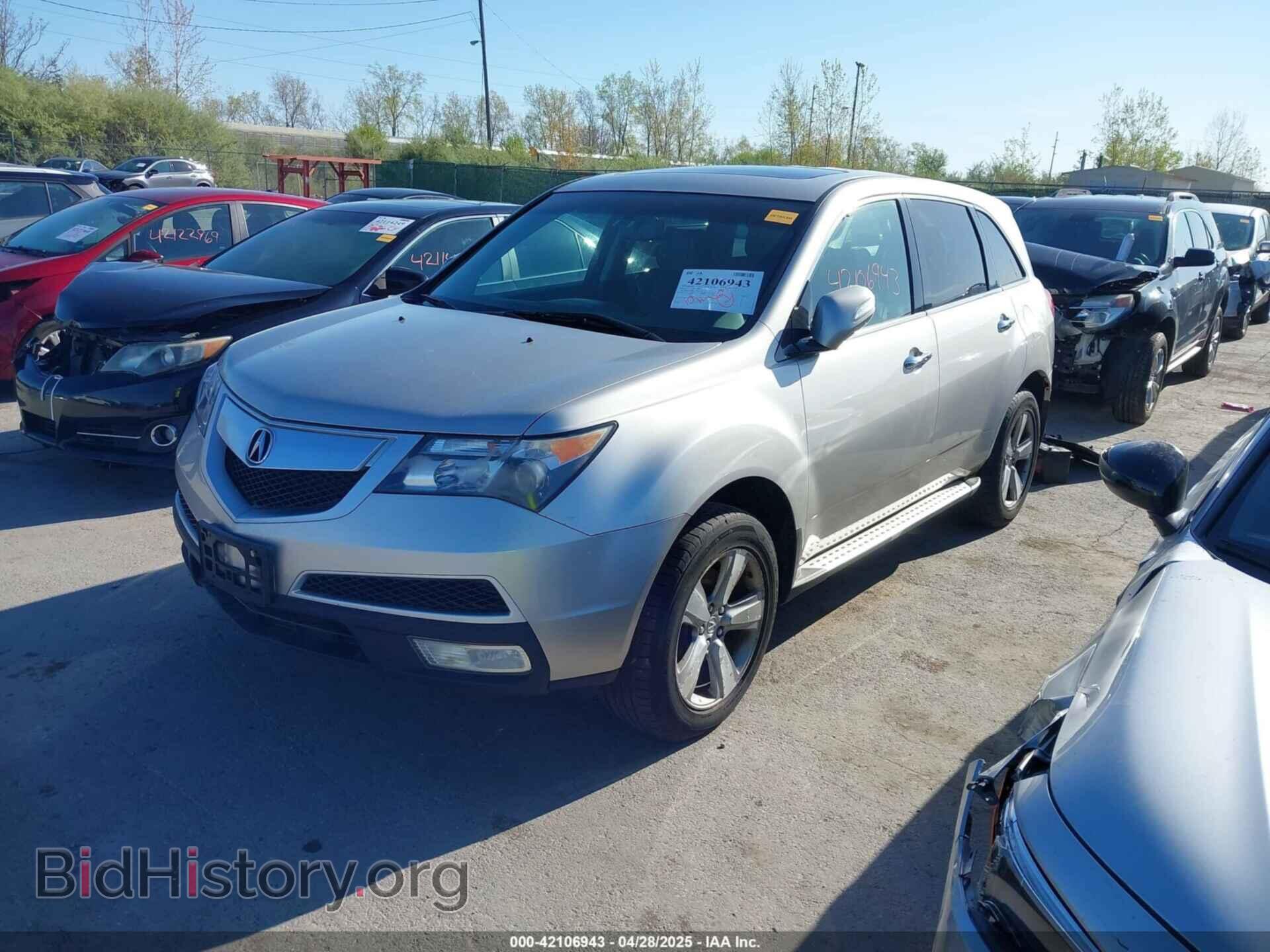2012 ACURA MDX - VIN: 2HNYD2H29CH533726 - Фото 2