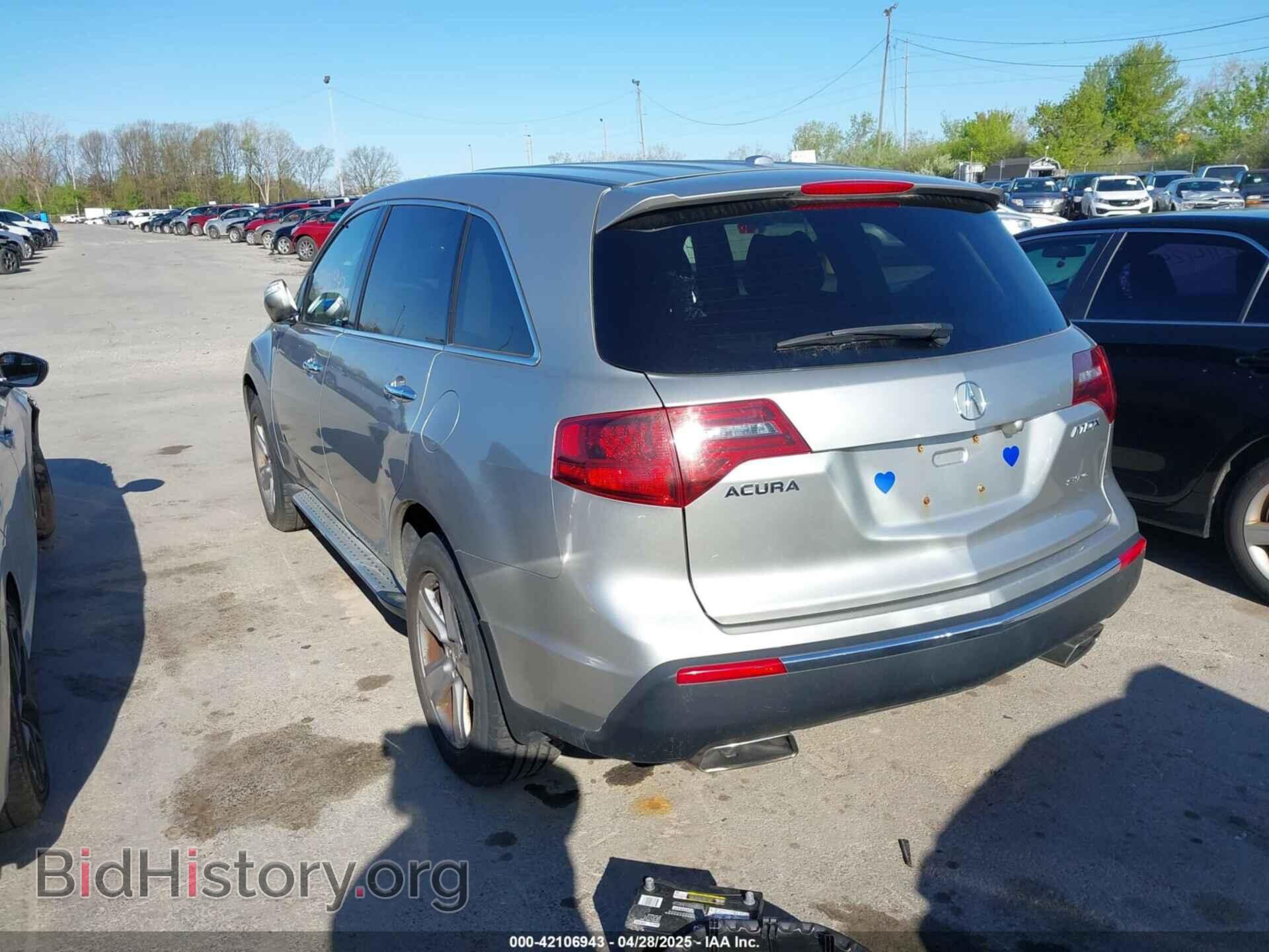 2012 ACURA MDX - VIN: 2HNYD2H29CH533726 - Фото 3