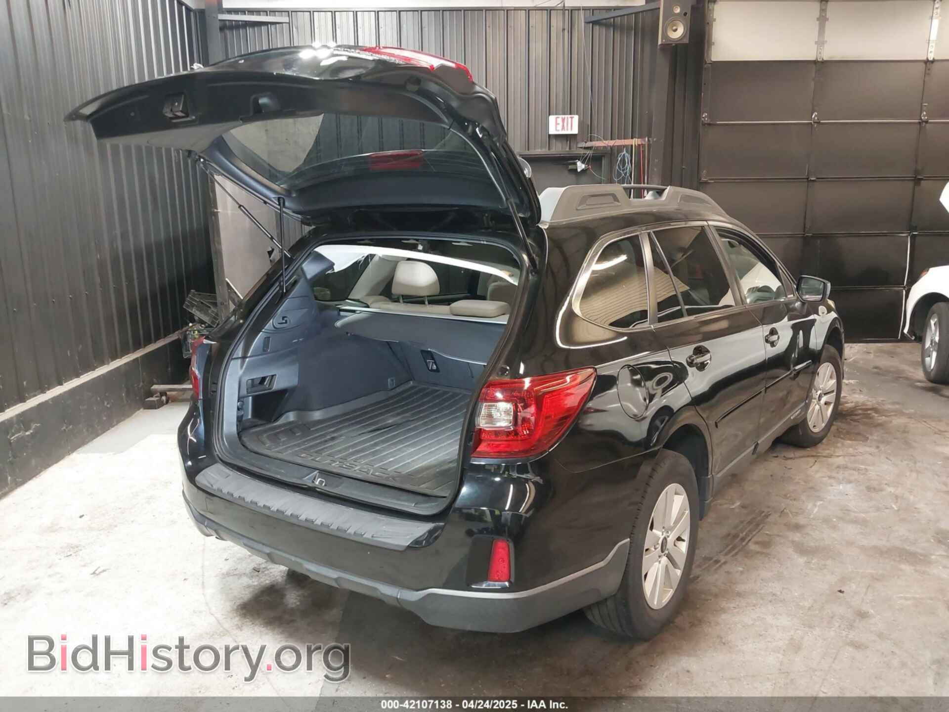 2017 SUBARU OUTBACK - VIN: 4S4BSADC8H3262416 - Фото 4