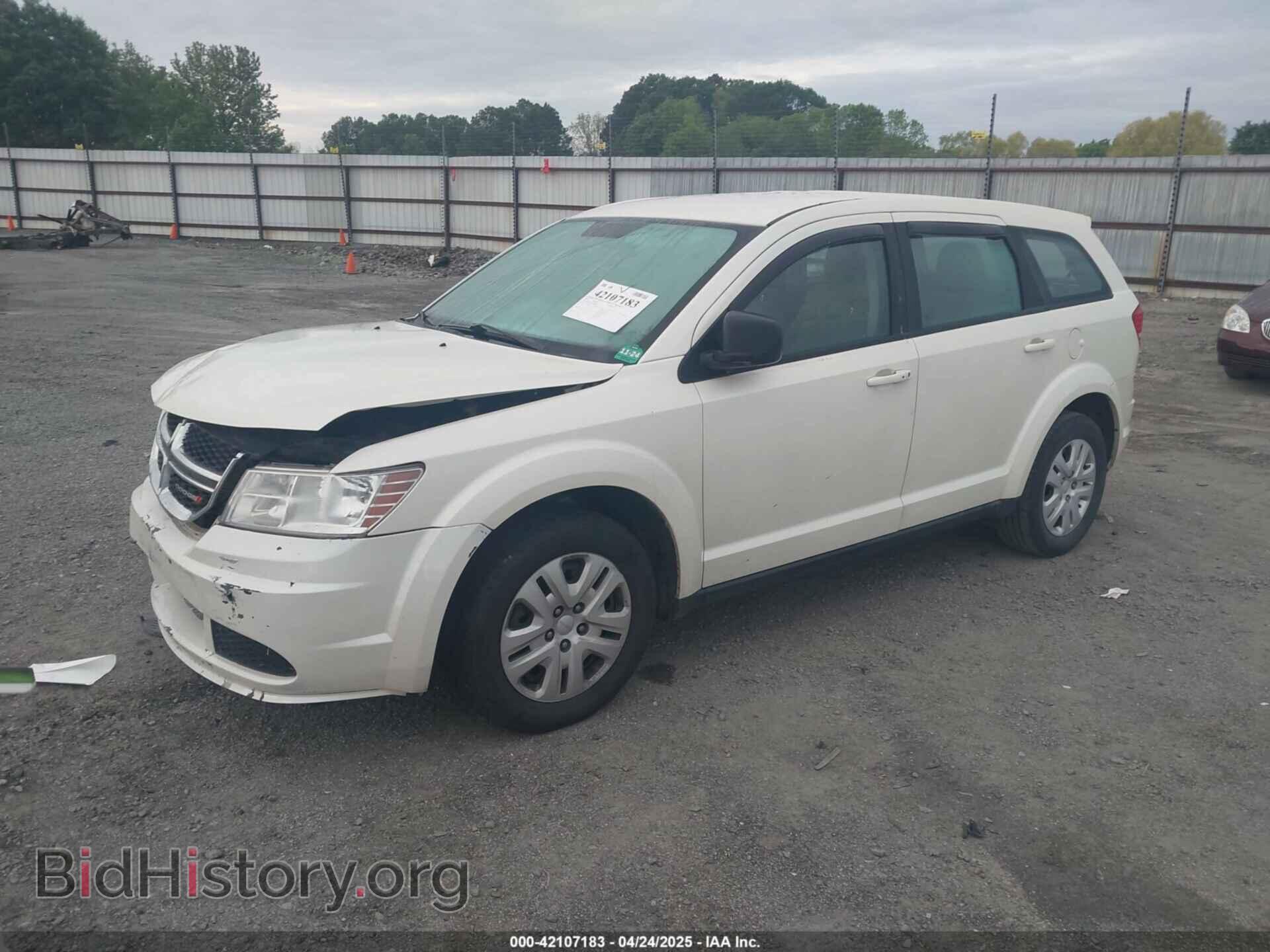 2014 DODGE JOURNEY - VIN: 3C4PDCAB7ET182603 - Фото 2