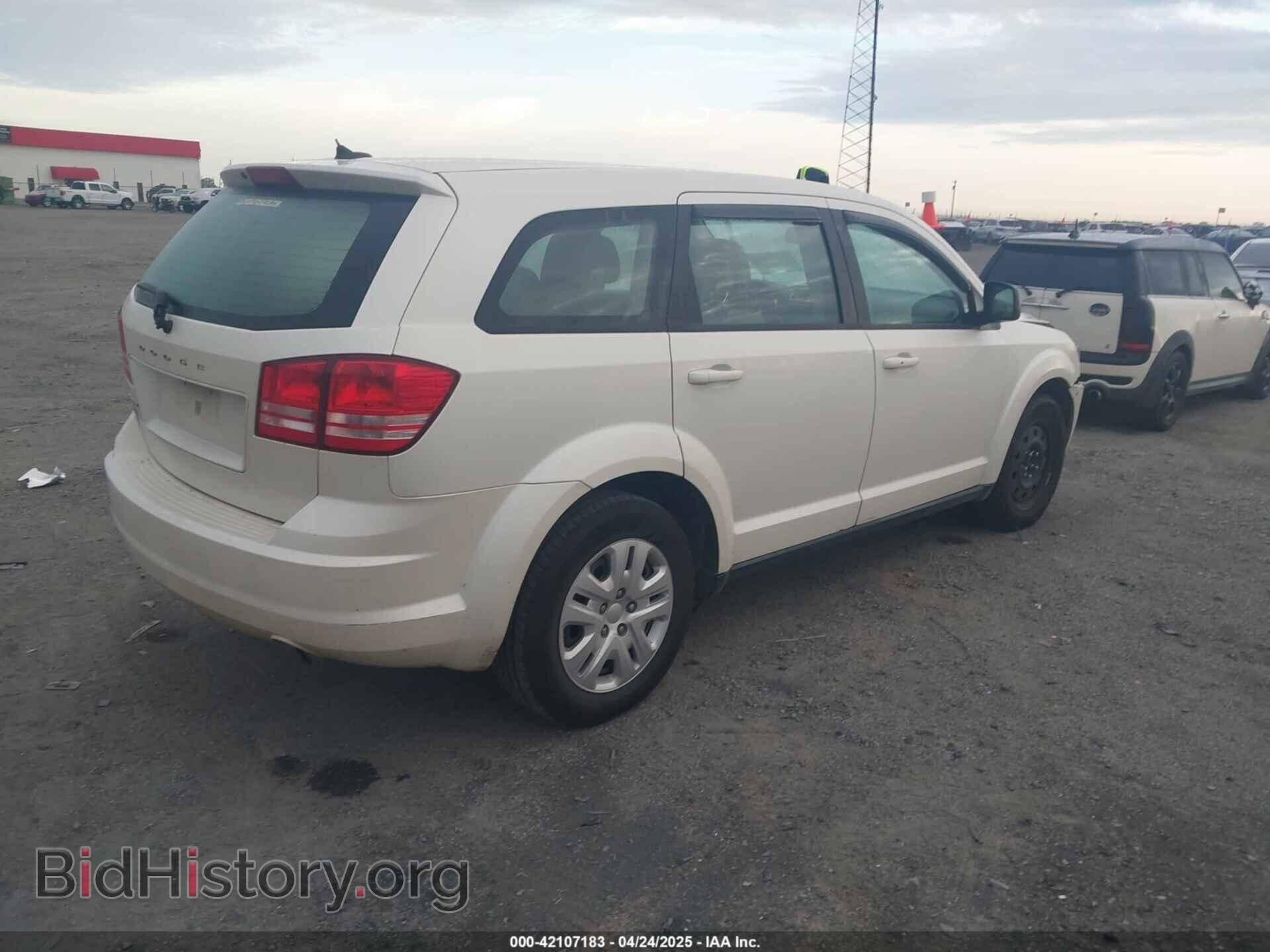 2014 DODGE JOURNEY - VIN: 3C4PDCAB7ET182603 - Фото 4