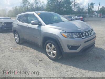 2019 Jeep COMPASS Latitude FWD, серебристый — VIN 3C4NJCBB7KT742453, IAAI
