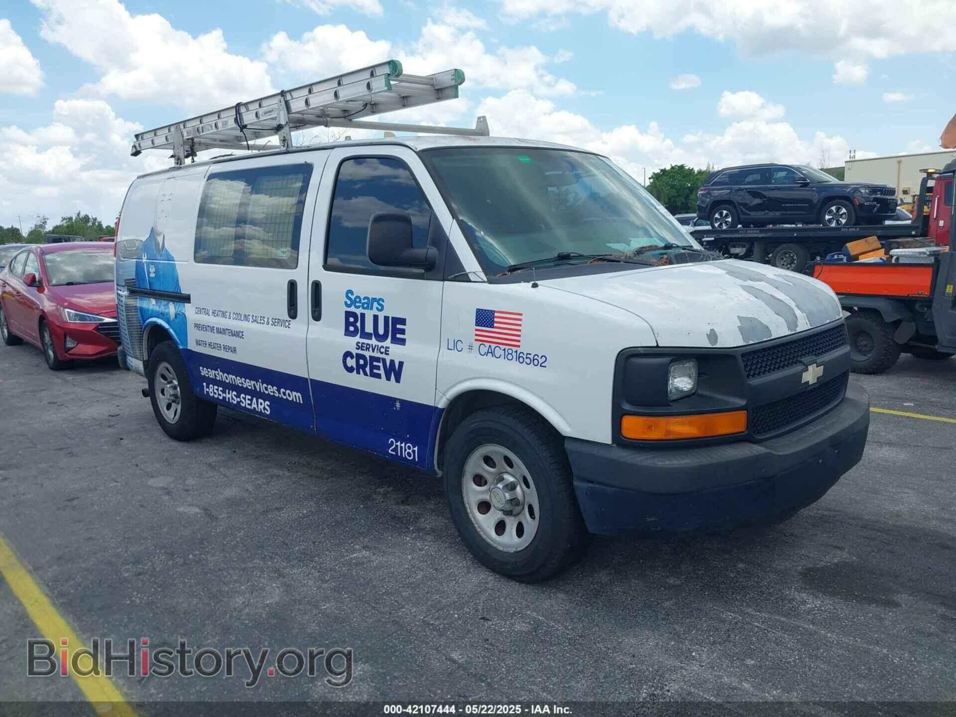 Фотография 1GCSGAFX4C1149184 - CHEVROLET EXPRESS 1500 2012