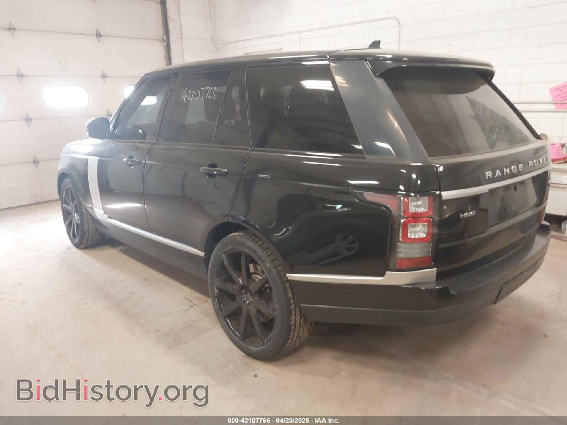 2016 LAND ROVER RANGE ROVER - VIN: SALGS2PF5GA297312 - Фото 3