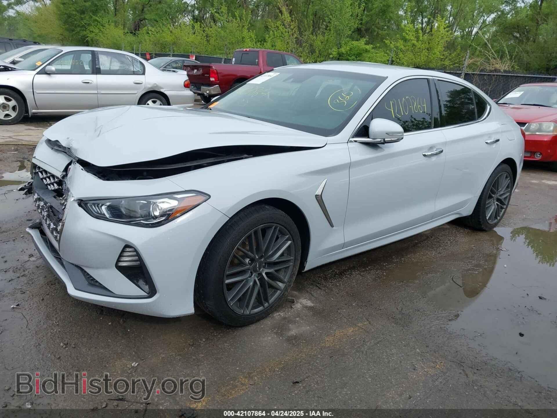 2019 GENESIS G70 - VIN: KMTG64LA1KU019355 - Фото 2