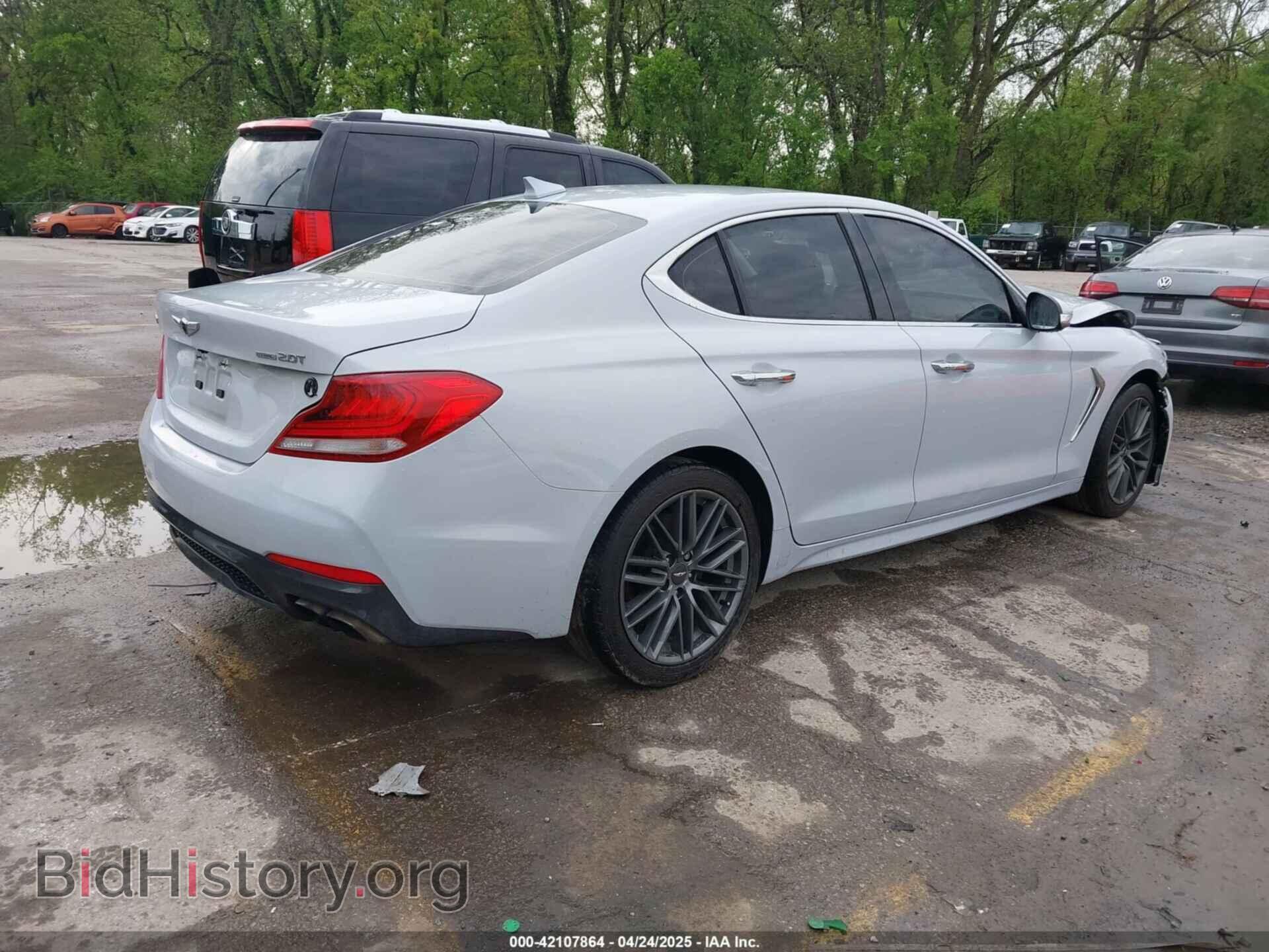 2019 GENESIS G70 - VIN: KMTG64LA1KU019355 - Фото 4