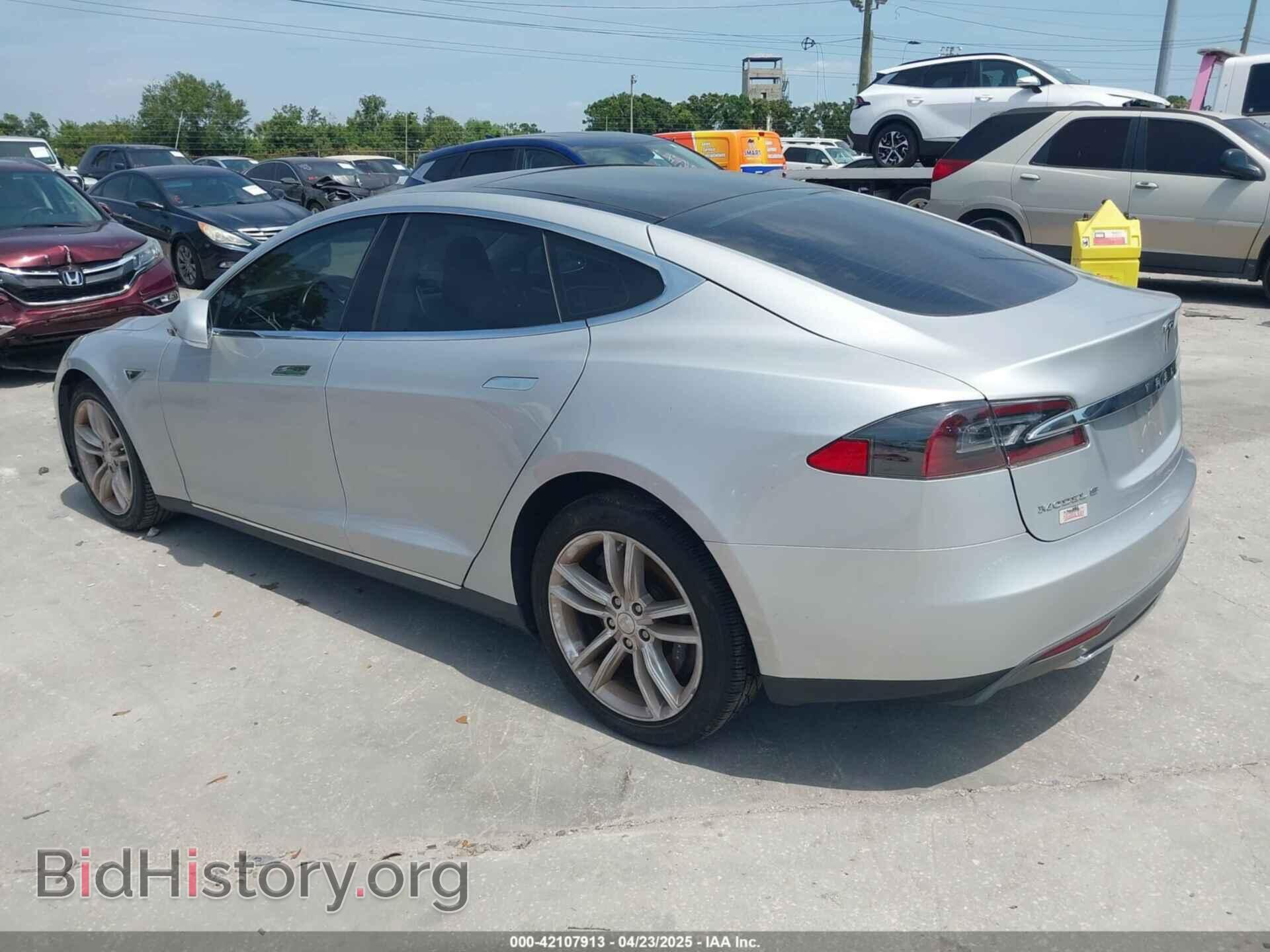 2014 TESLA MODEL S - VIN: 5YJSA1S13EFP49787 - Photo 3