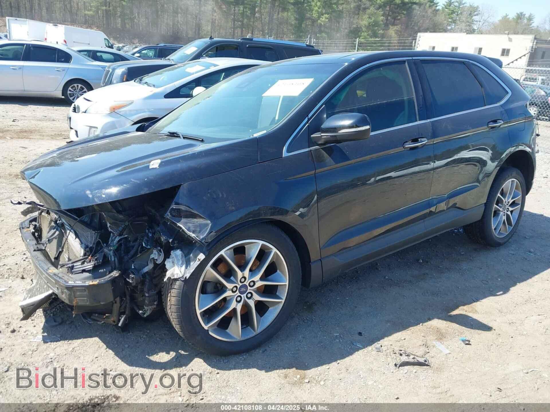 2017 FORD EDGE - VIN: 2FMPK4K81HBB66259 - Фото 2