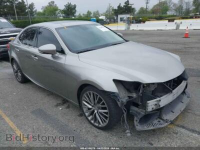 2014 Lexus IS 250, серебристый — VIN JTHBF1D26E5017483, IAAI