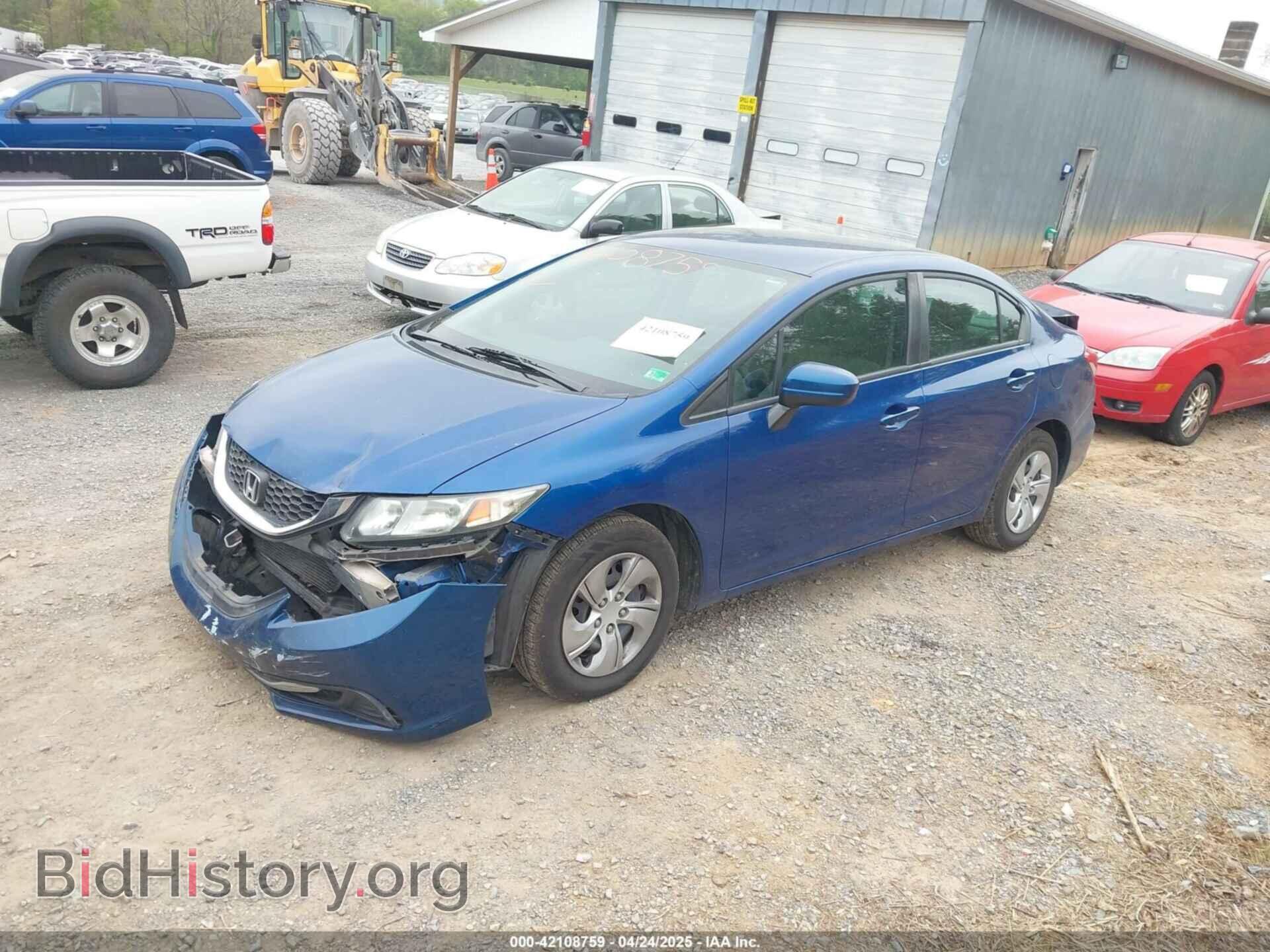 2015 HONDA CIVIC - VIN: 19XFB2F55FE025351 - Фото 2