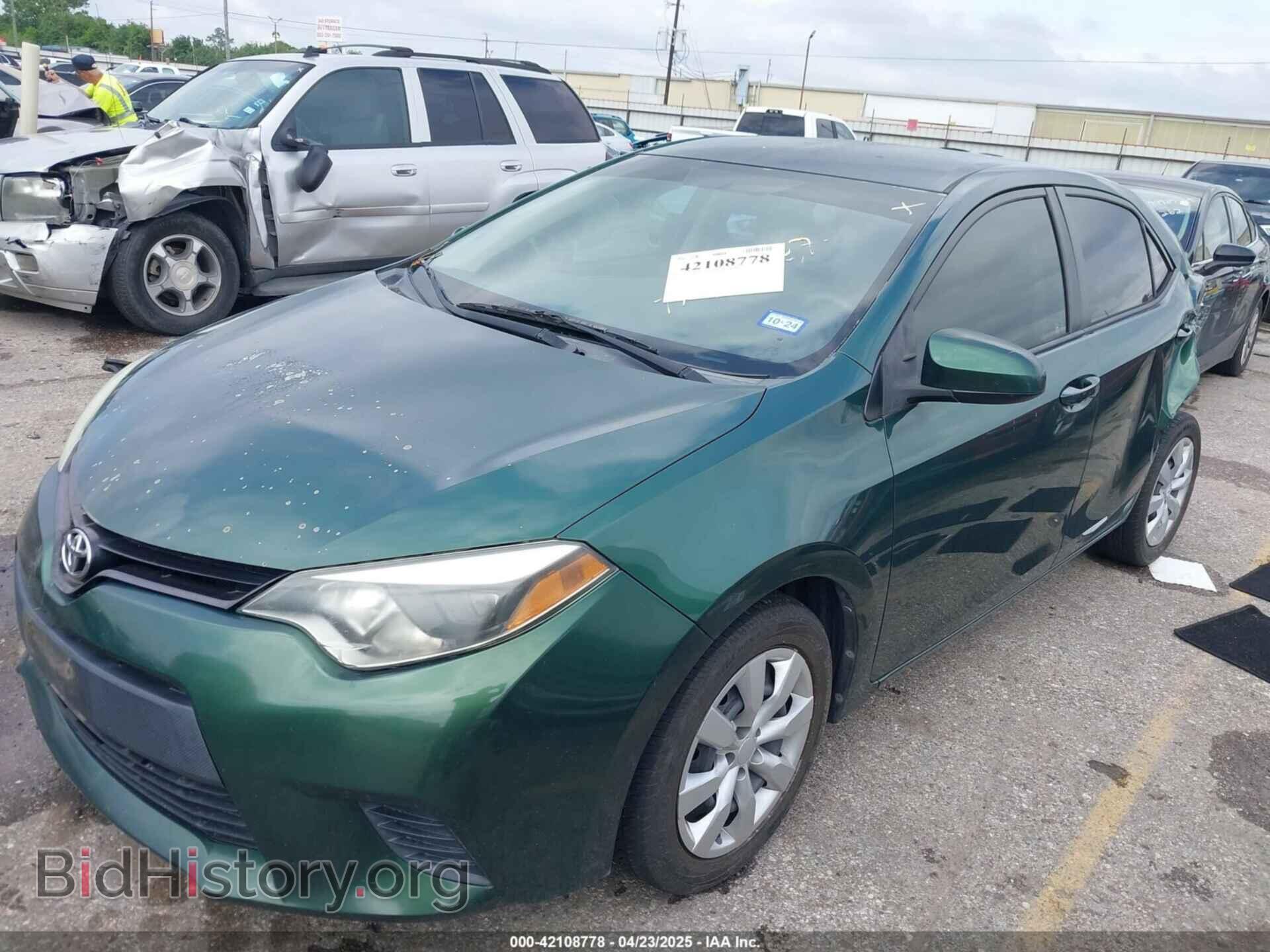 2014 TOYOTA COROLLA - VIN: 2T1BURHE2EC207648 - Photo 2