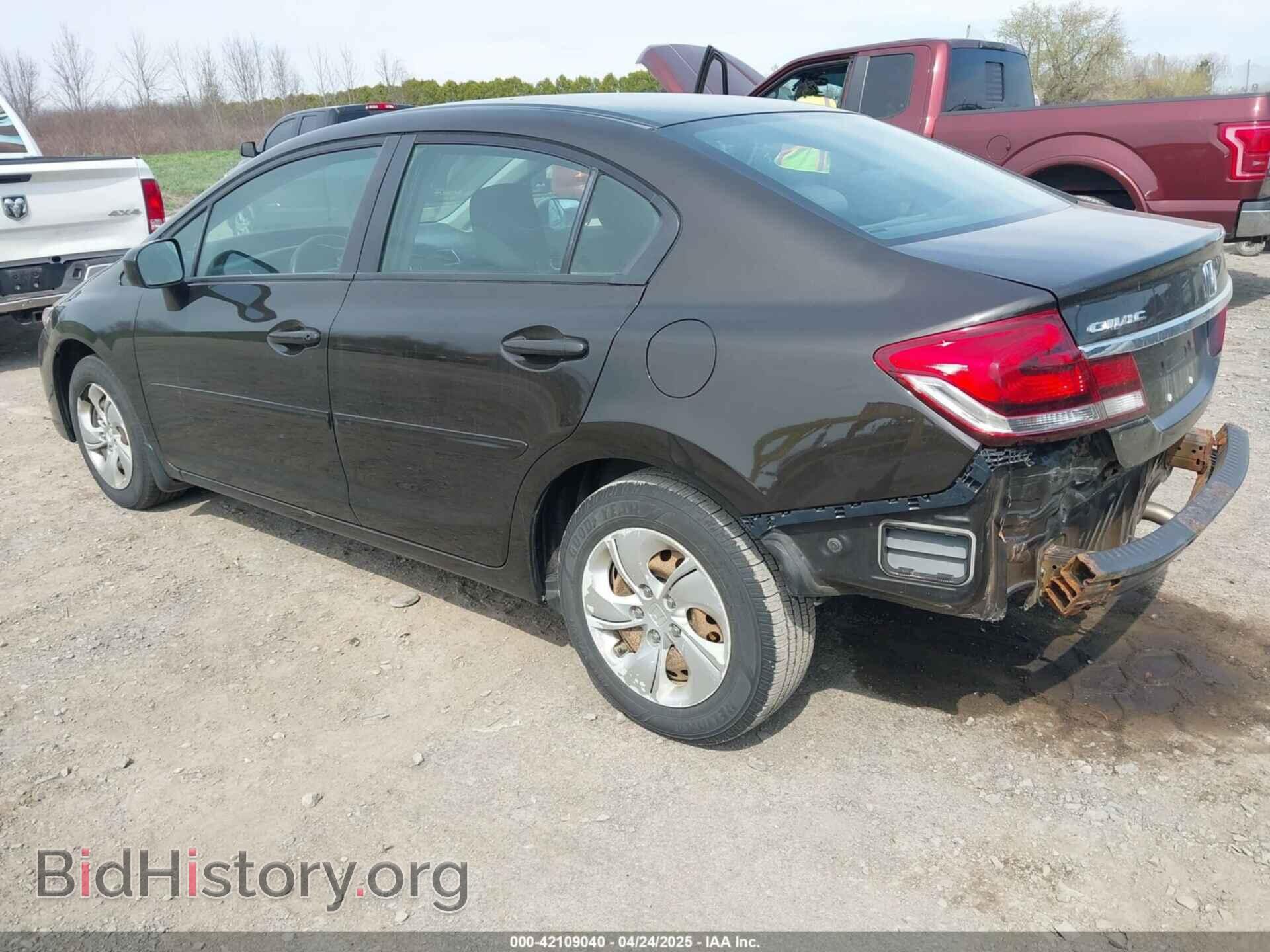 2014 HONDA CIVIC - VIN: 2HGFB2F56EH519836 - Фото 3