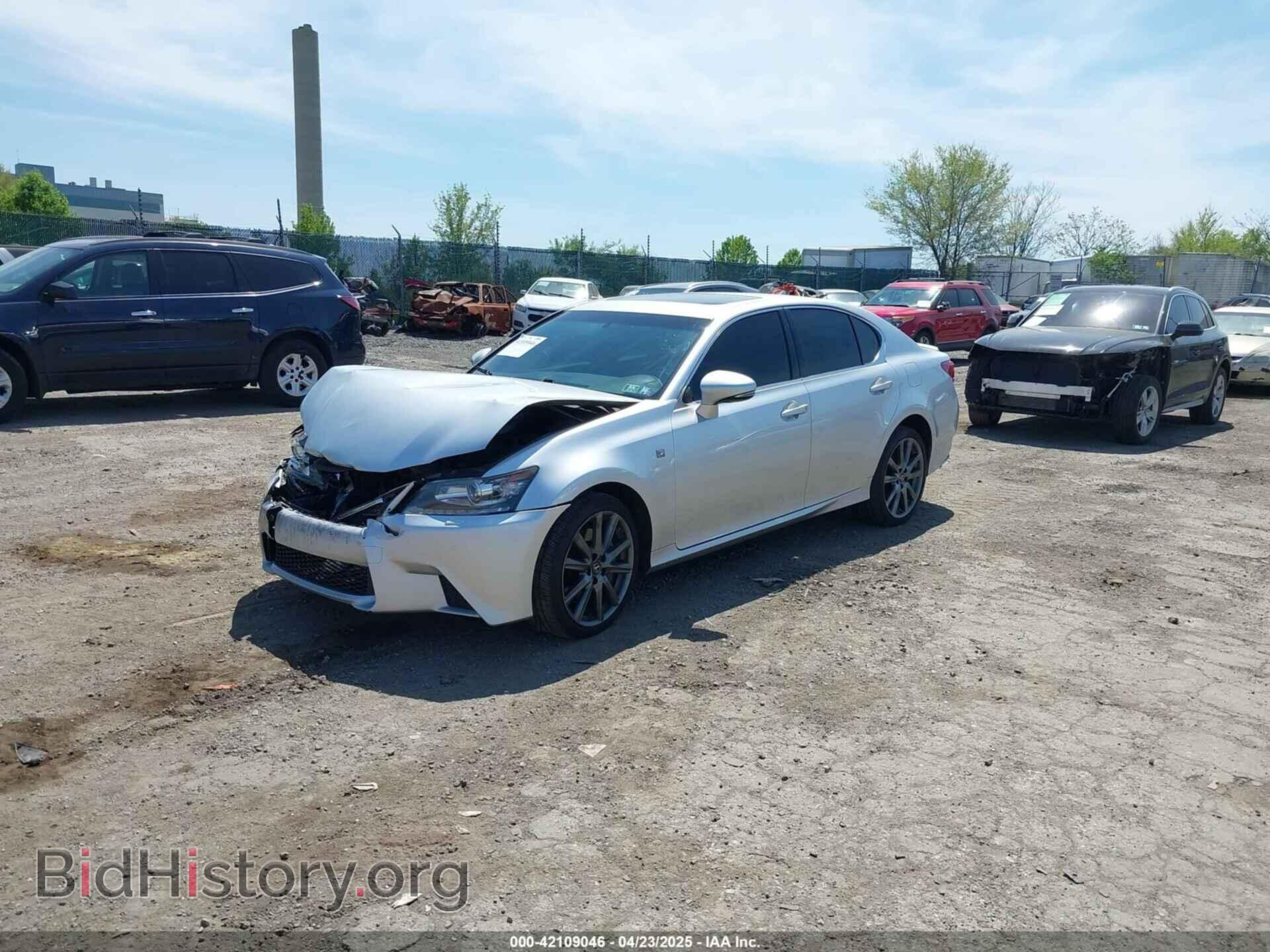 2014 LEXUS GS 350 - VIN: JTHCE1BL3E5028380 - Фото 2