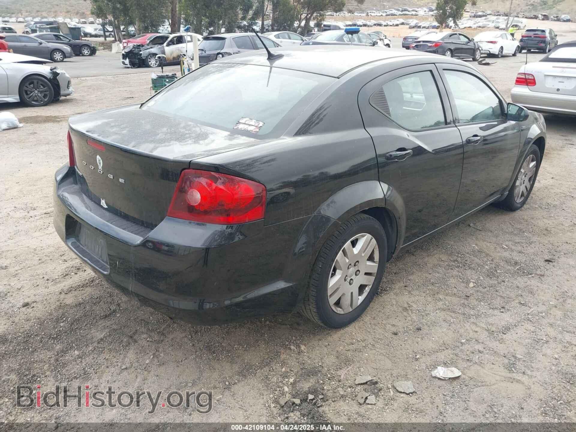 2014 DODGE AVENGER - VIN: 1C3CDZAB0EN183050 - Фото 4