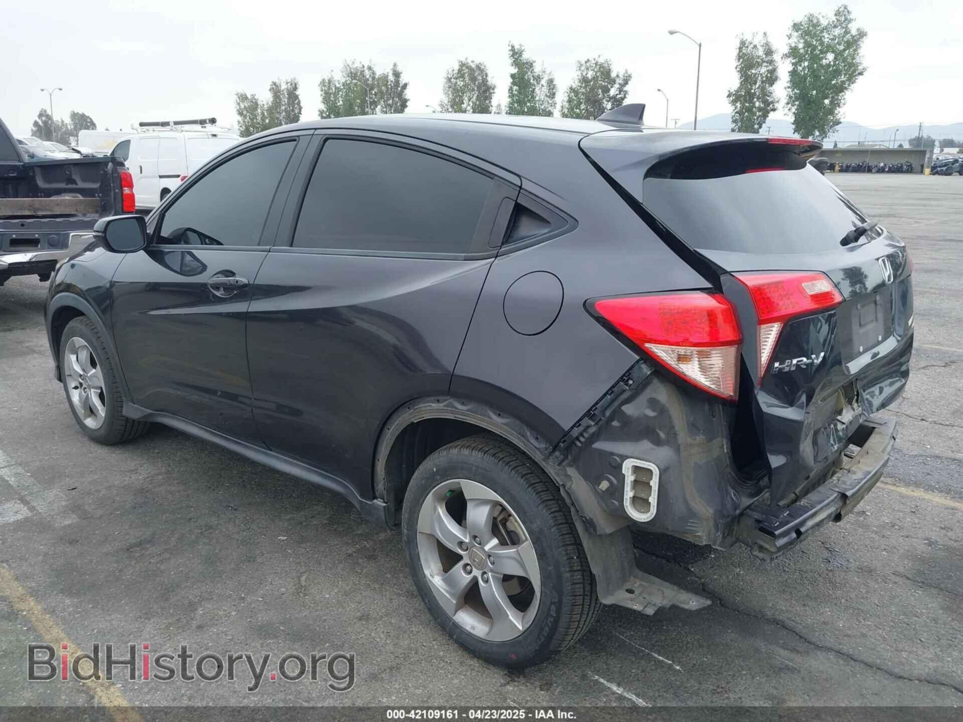 2016 HONDA HR-V - VIN: 3CZRU5H56GM734751 - Фото 3