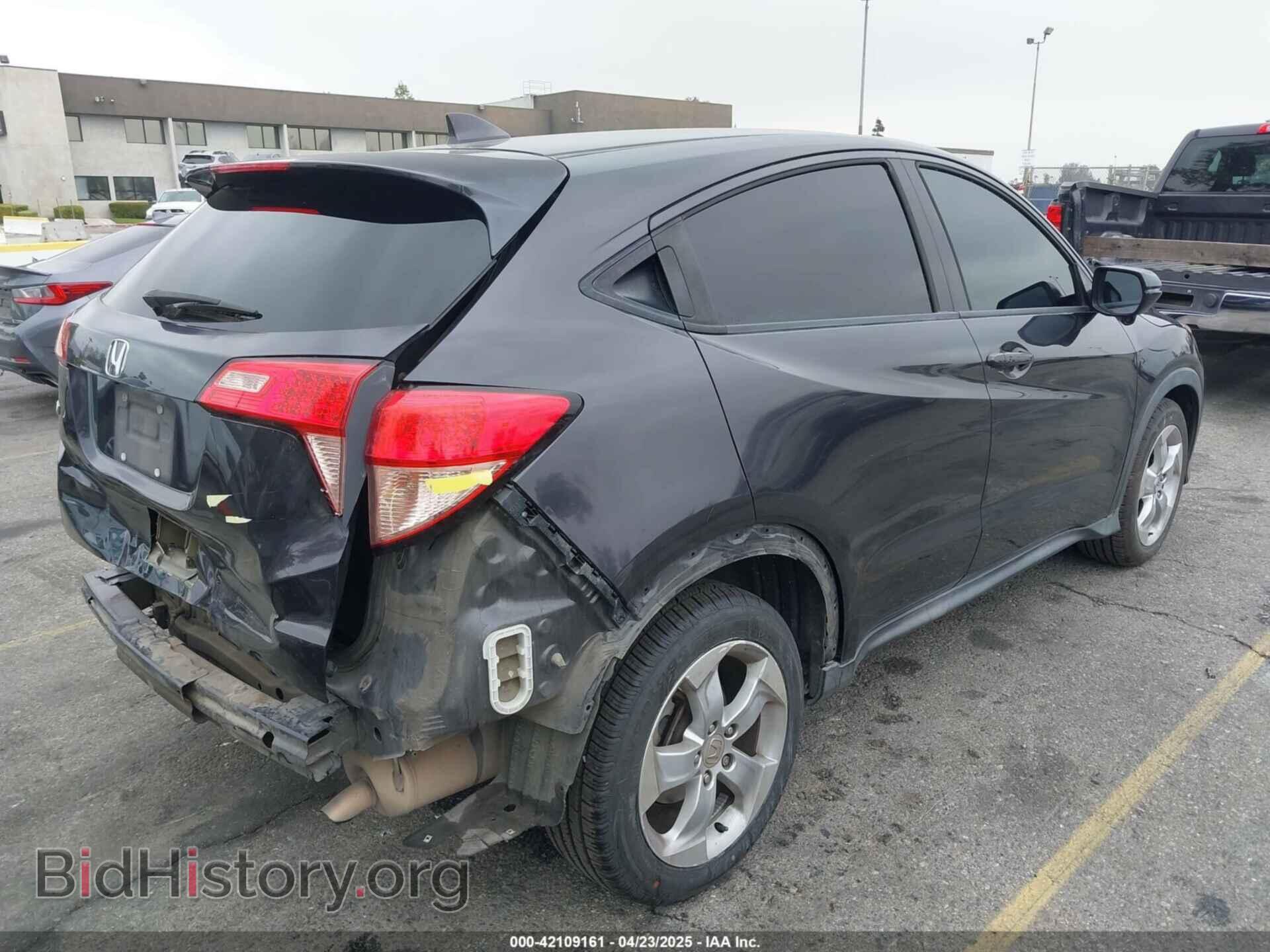2016 HONDA HR-V - VIN: 3CZRU5H56GM734751 - Фото 4