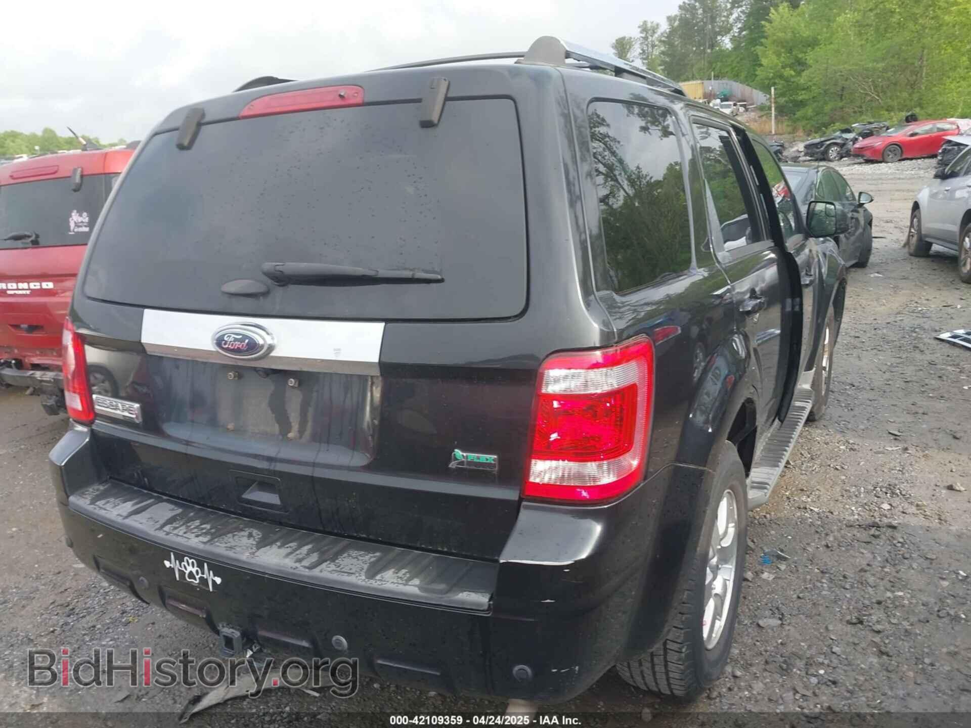 2011 FORD ESCAPE - VIN: 1FMCU9EG2BKB01281 - Фото 4