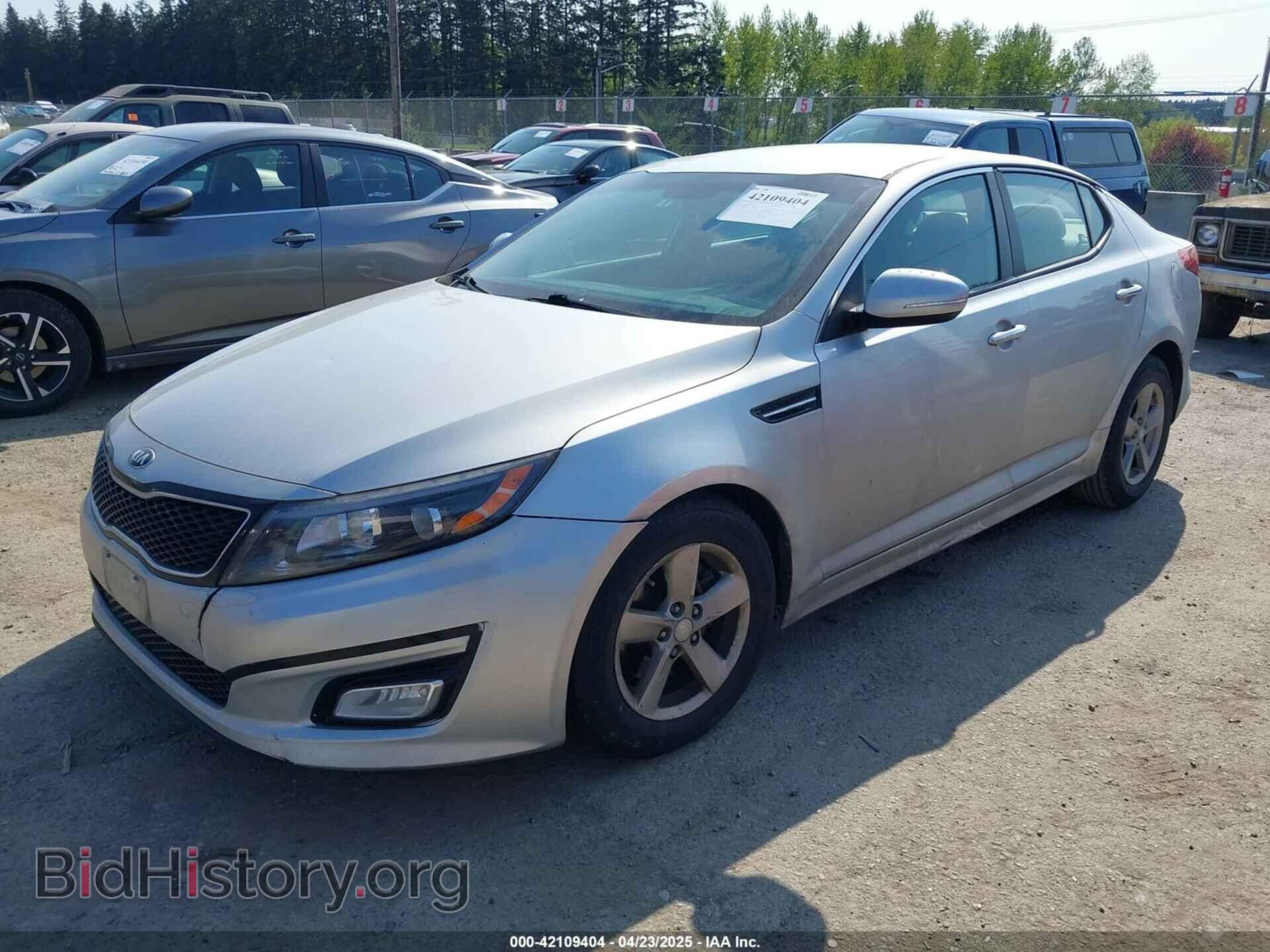 2015 KIA OPTIMA - VIN: 5XXGM4A73FG392629 - Фото 2