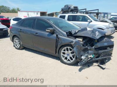 2015 Ford FOCUS SE, серый — VIN 1FADP3F20FL215236, IAAI