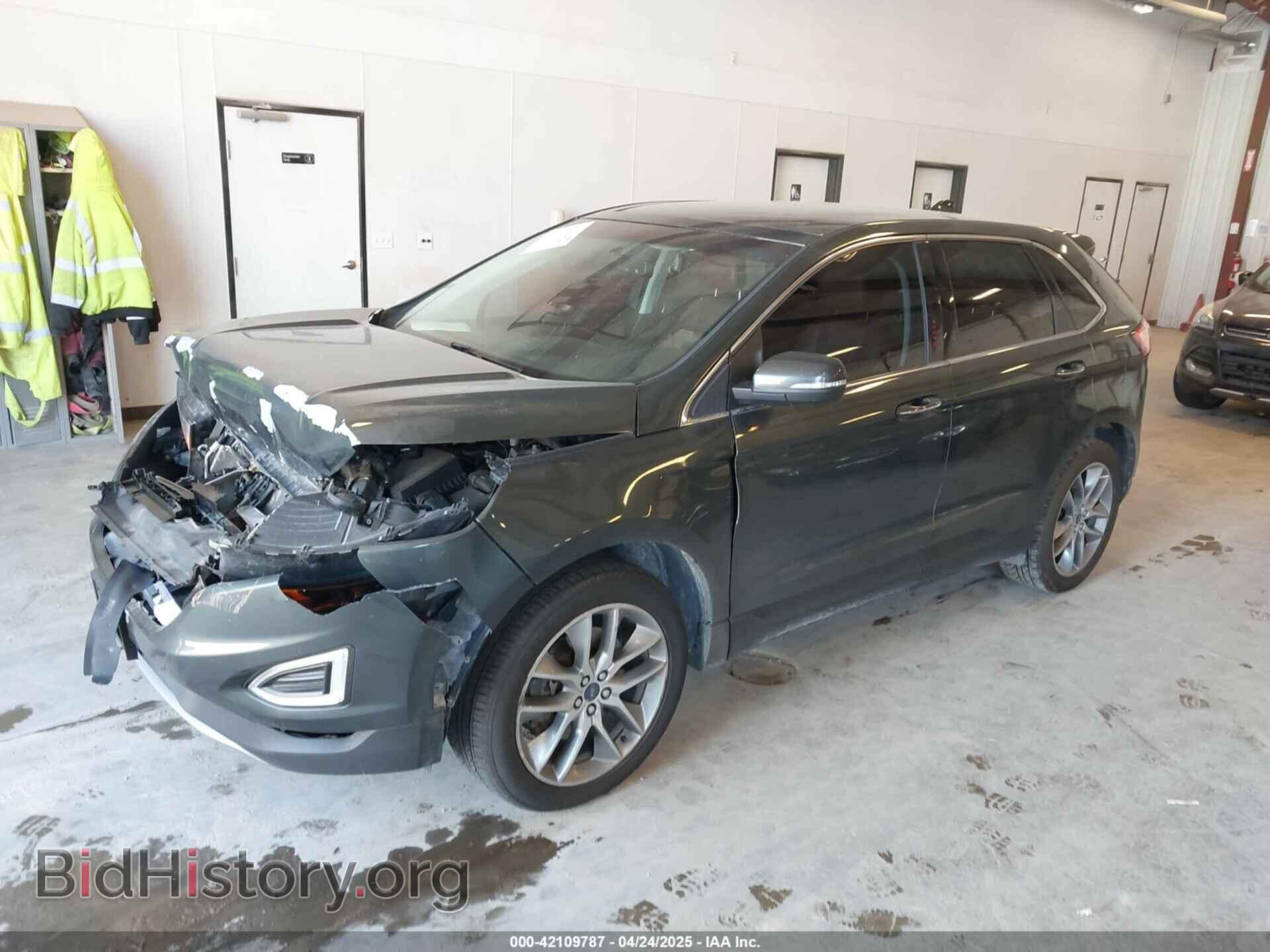 2015 FORD EDGE - VIN: 2FMTK4K97FBB83457 - Фото 2