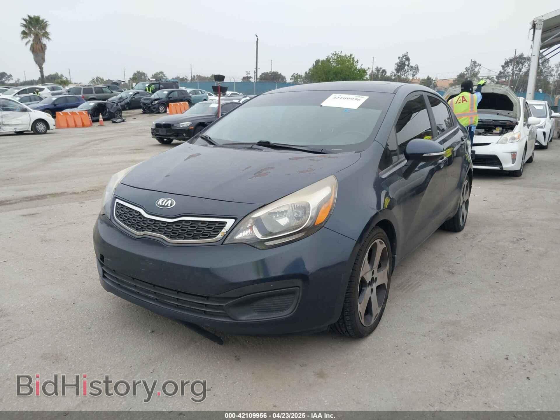2013 KIA RIO - VIN: KNADN4A30D6284121 - Фото 2