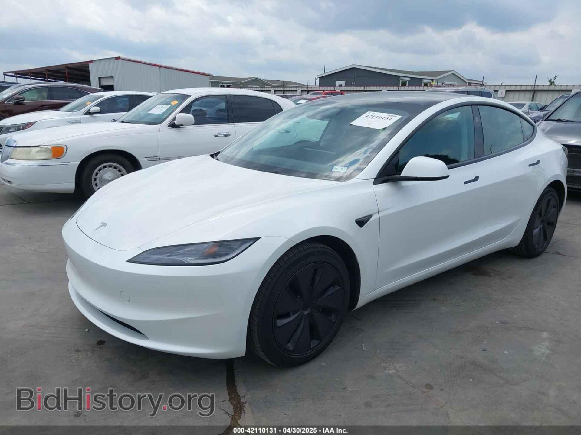 2024 TESLA MODEL 3 - VIN: 5YJ3E1EB6RF795164 - Фото 2