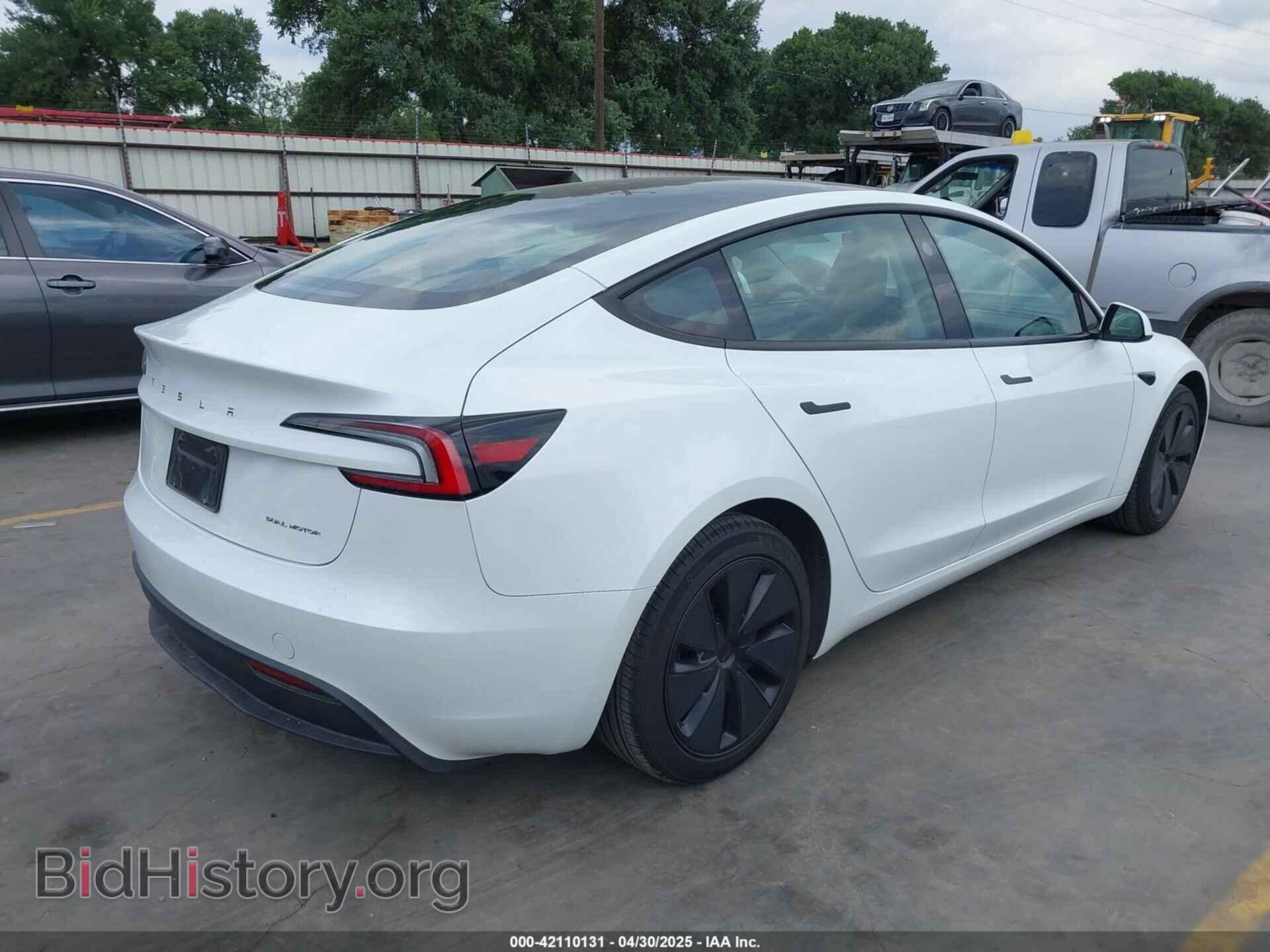 2024 TESLA MODEL 3 - VIN: 5YJ3E1EB6RF795164 - Фото 4