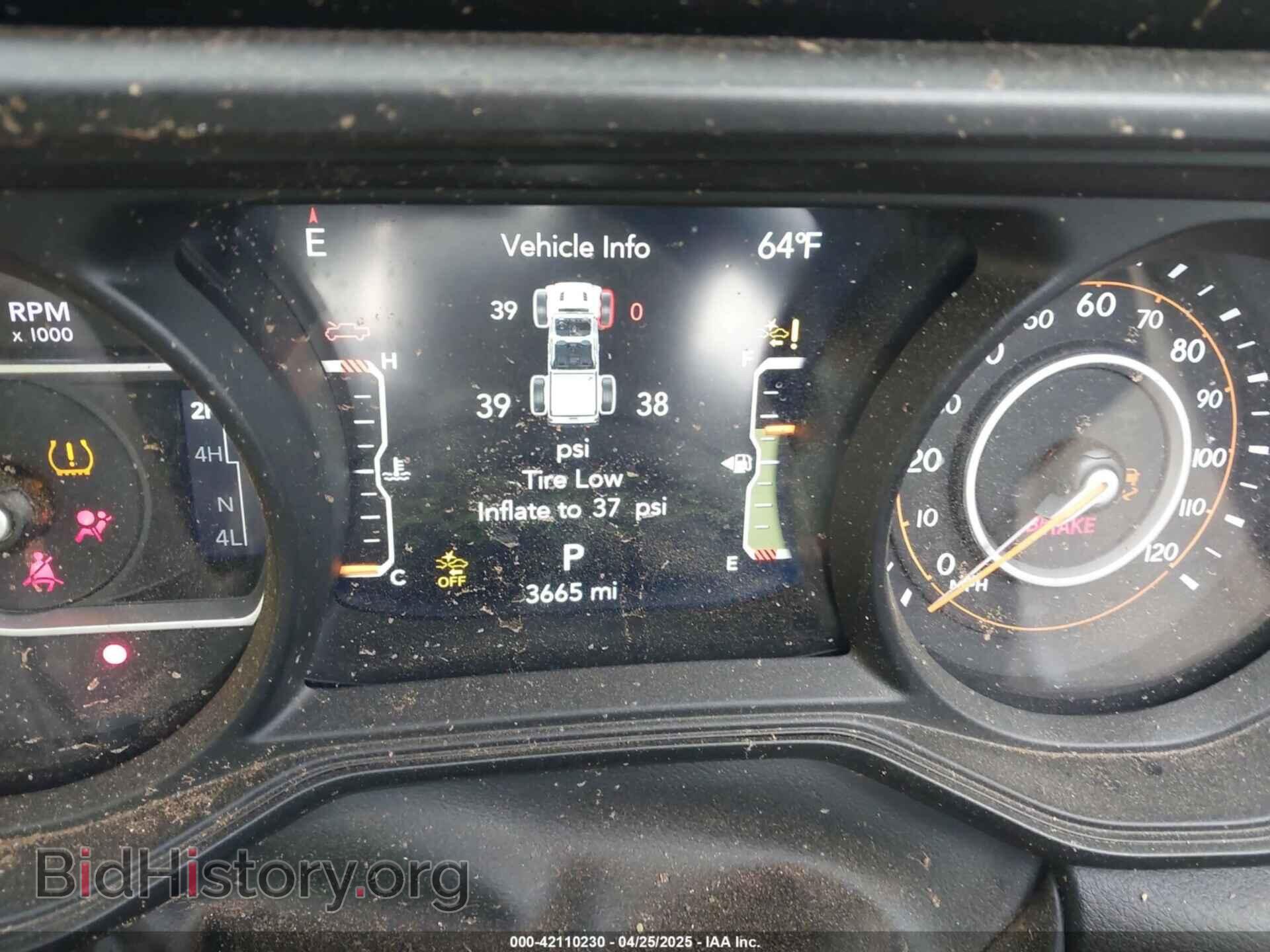 2025 JEEP GLADIATOR - VIN: 1C6PJTAG2SL500159 - Фото 7