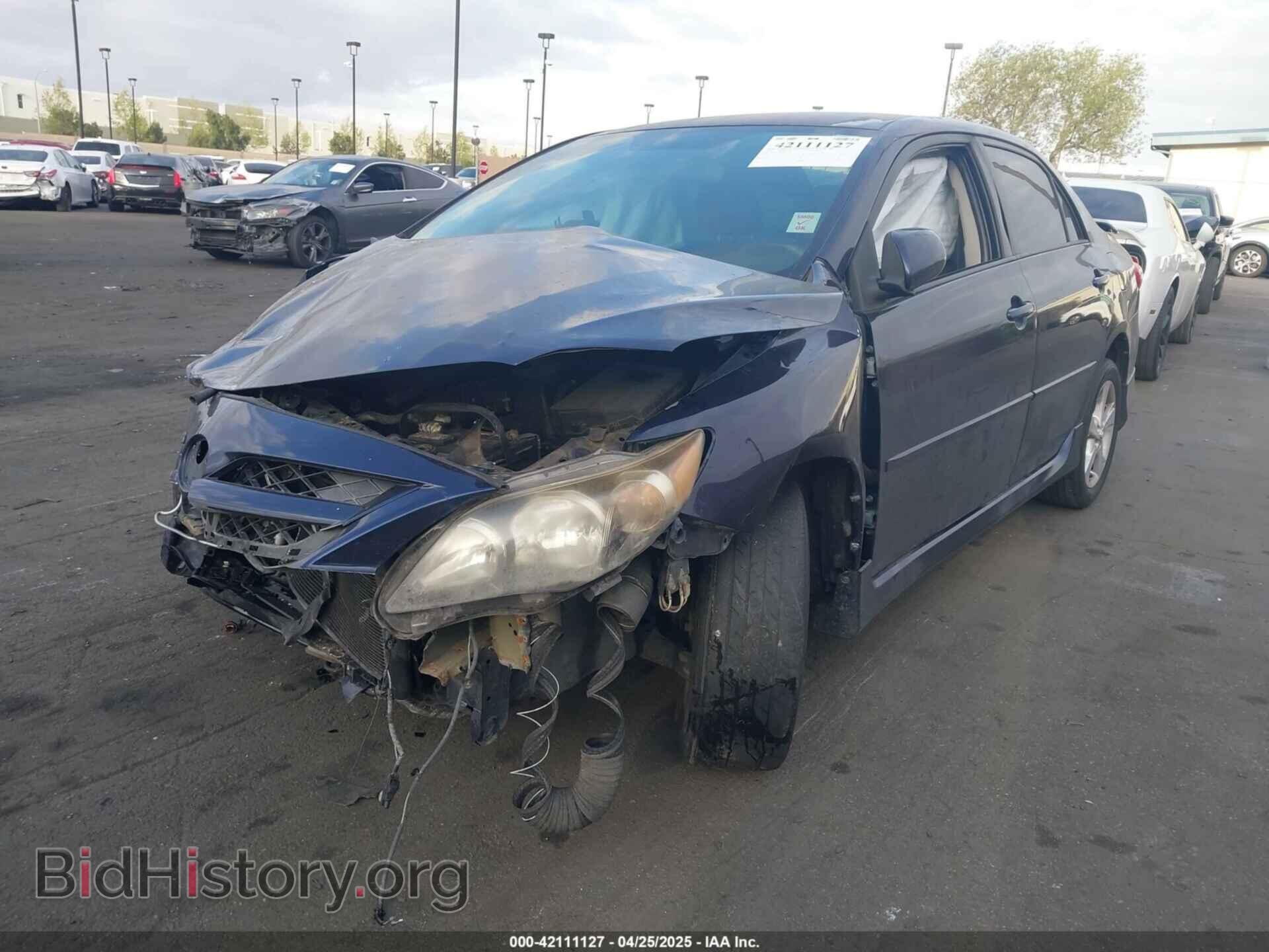 2011 TOYOTA COROLLA - VIN: 2T1BU4EE8BC718171 - Фото 2