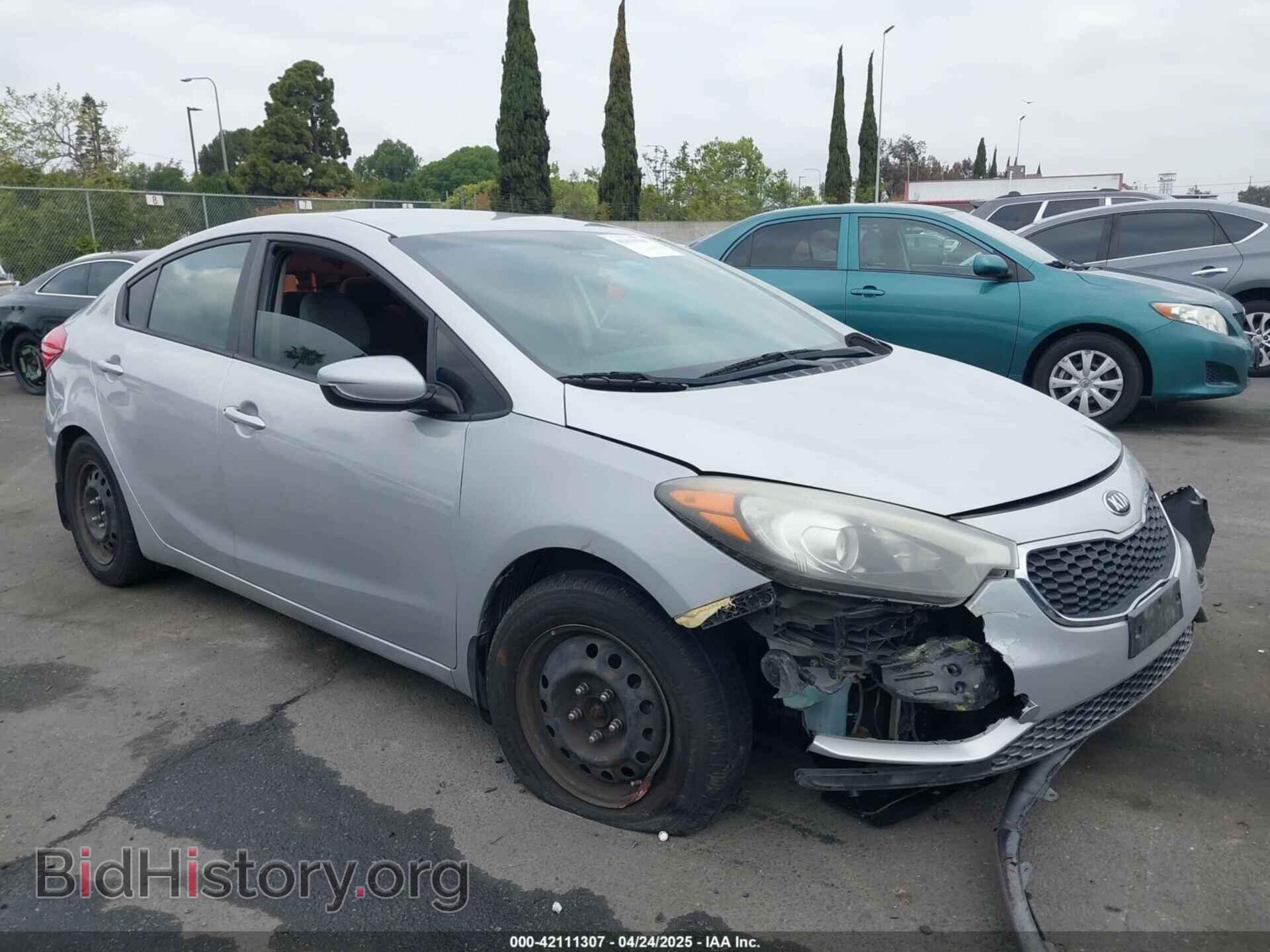 Photo KNAFK4A60F5399466 - KIA FORTE 2015