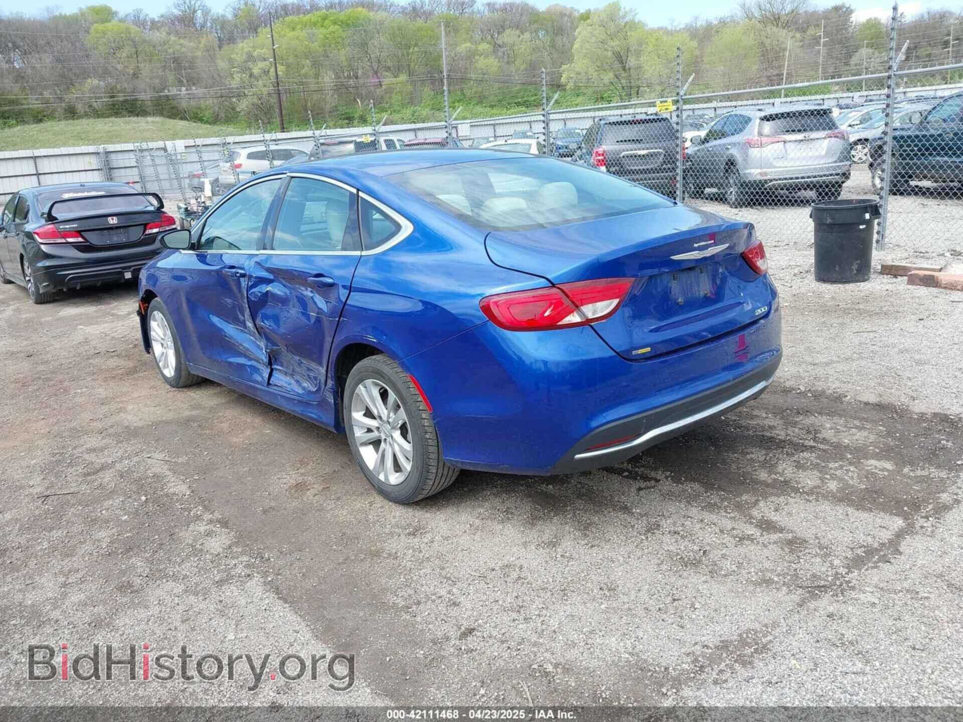 2016 CHRYSLER 200 - VIN: 1C3CCCAB2GN189998 - Фото 3