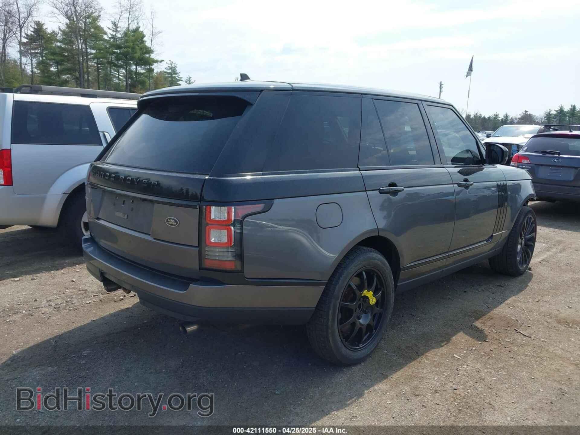 2016 LAND ROVER RANGE ROVER - VIN: SALGS2EF4GA262344 - Фото 4