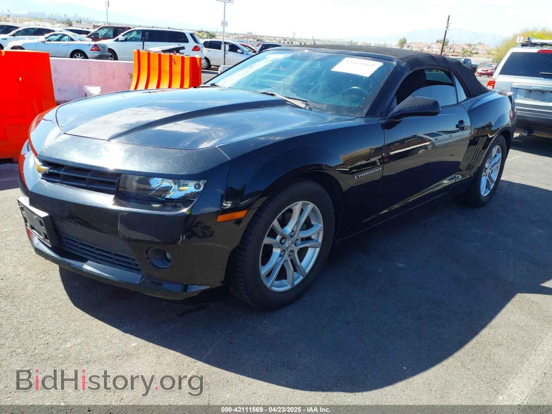 2014 CHEVROLET CAMARO - VIN: 2G1FB3D37E9309643 - Фото 2
