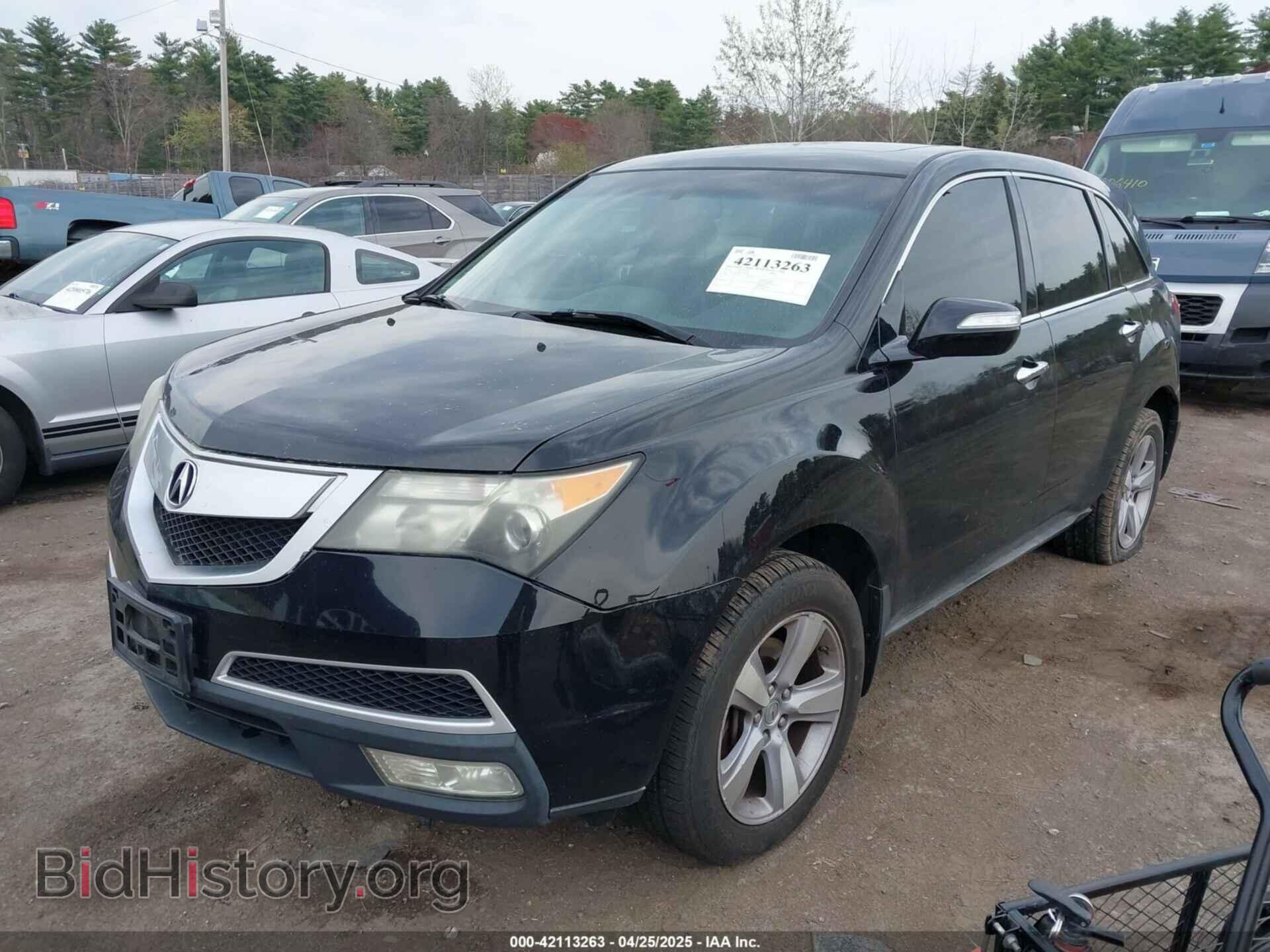 2012 ACURA MDX - VIN: 2HNYD2H34CH504708 - Фото 2