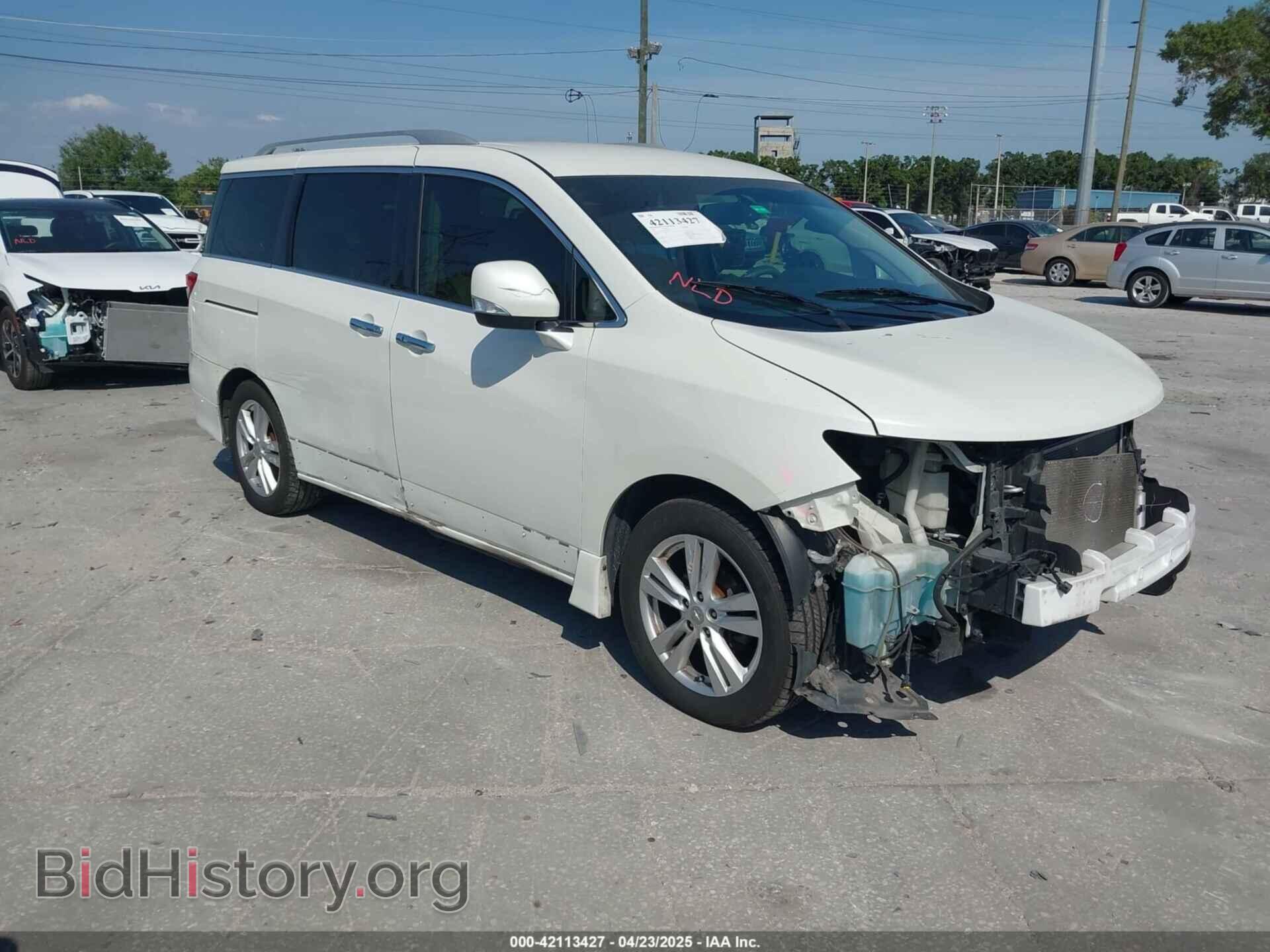 Фотография JN8AE2KP8D9063008 - NISSAN QUEST 2013
