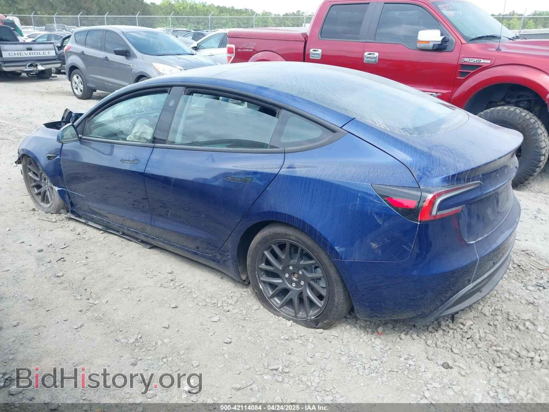 2025 TESLA MODEL 3 - VIN: 5YJ3E1EB9SF940283 - Photo 3