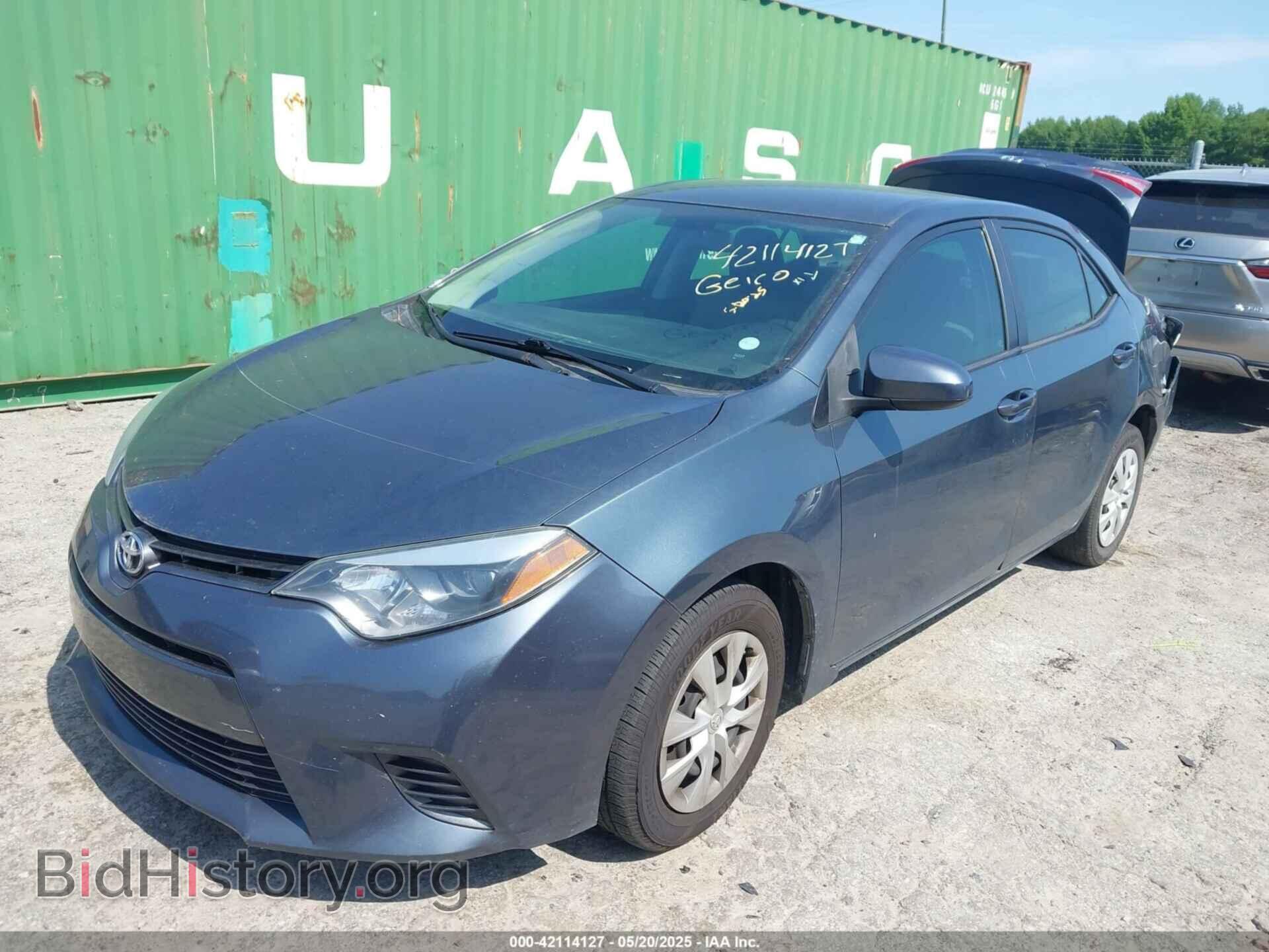 2015 TOYOTA COROLLA - VIN: 2T1BPRHE4FC393704 - Фото 2