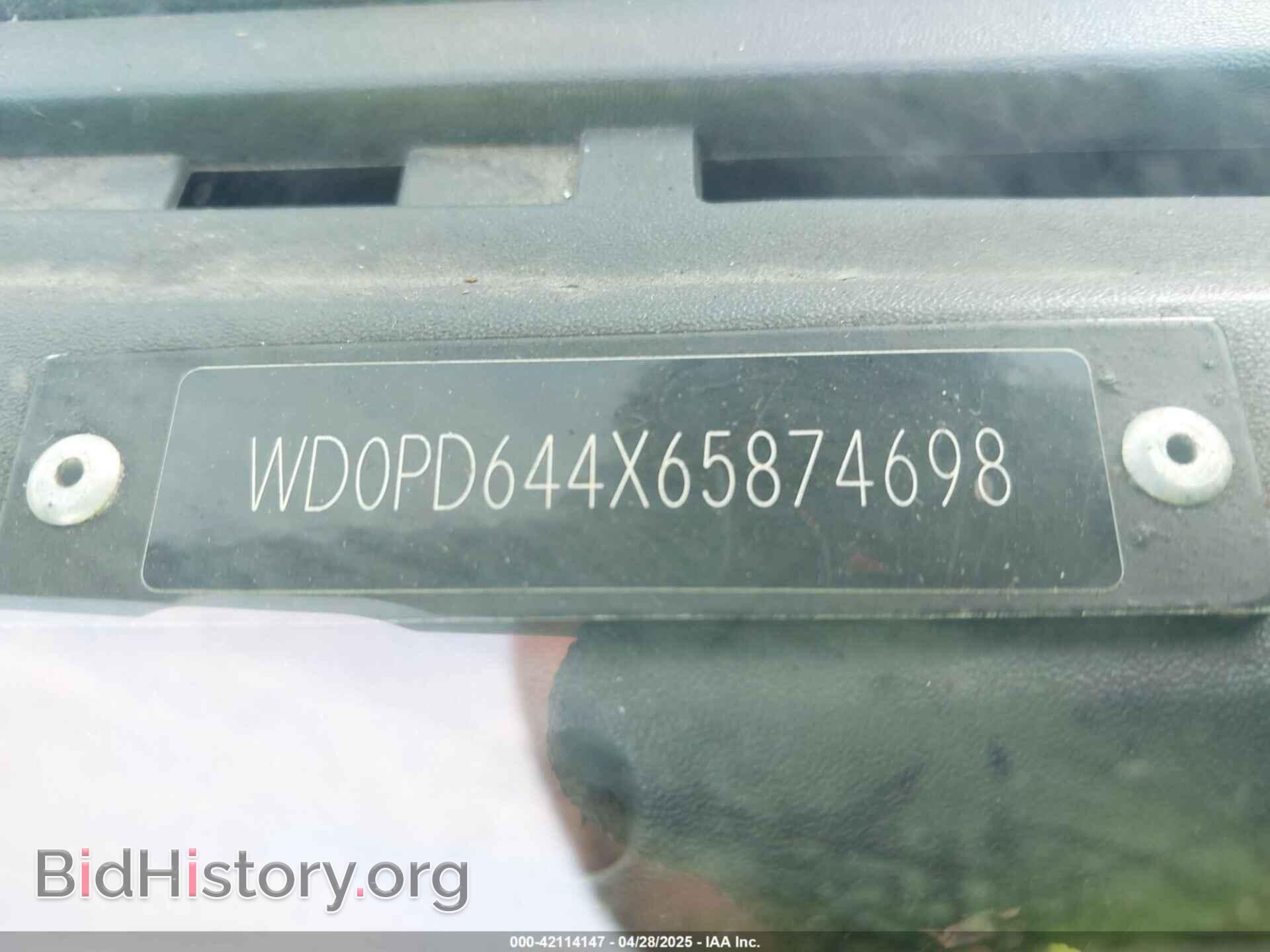 2006 DODGE SPRINTER VAN 2500 - VIN: WD0PD644X65874698 - Фото 9