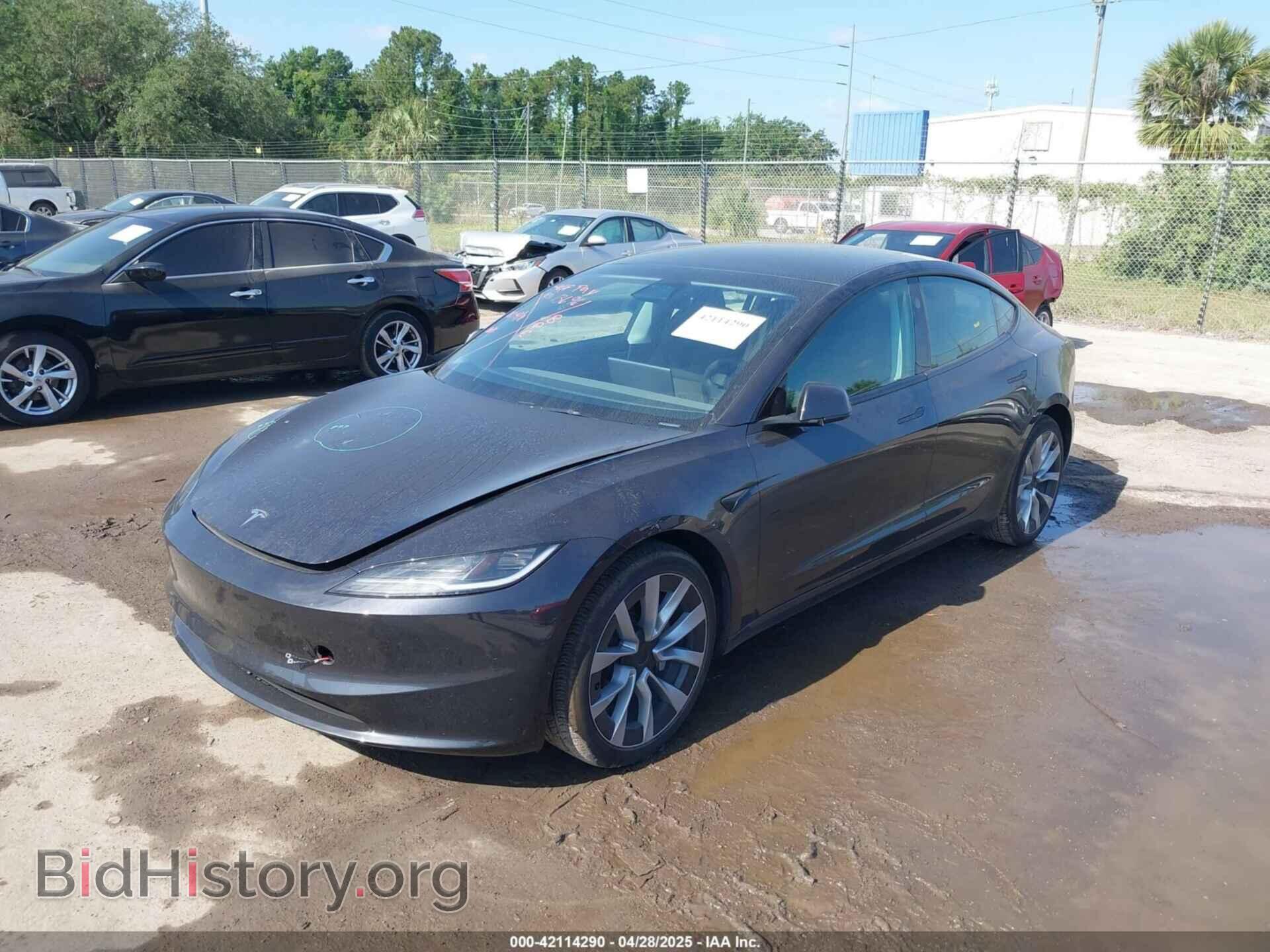 2024 TESLA MODEL 3 - VIN: 5YJ3E1EB8RF819237 - Фото 2