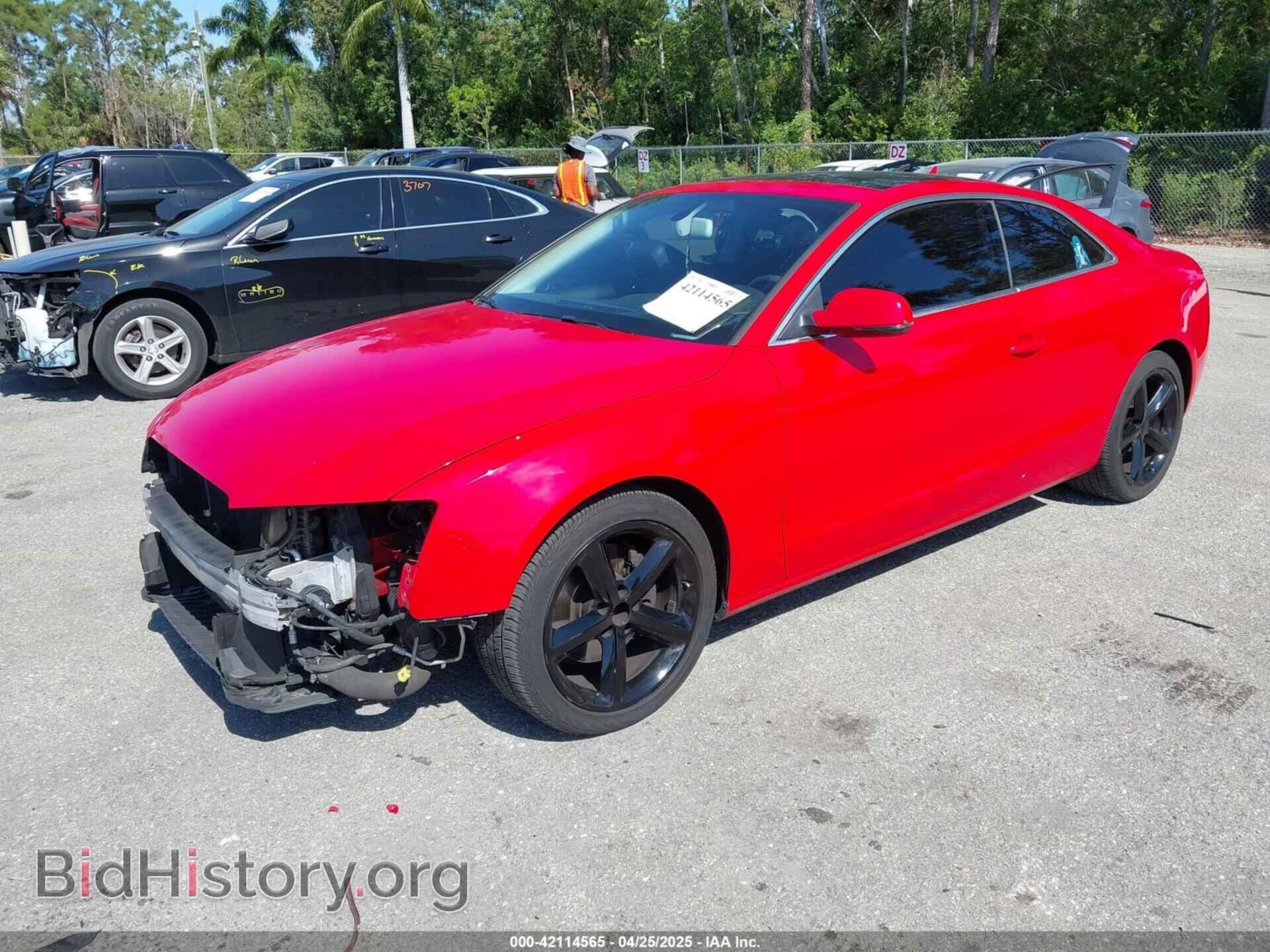 2010 AUDI A5 - VIN: WAURFAFRXAA030195 - Фото 2