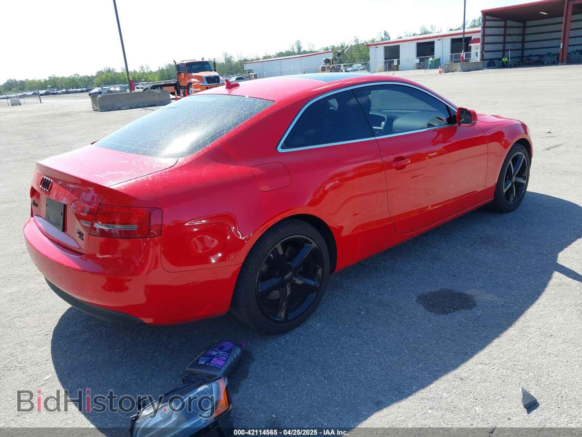 2010 AUDI A5 - VIN: WAURFAFRXAA030195 - Фото 4
