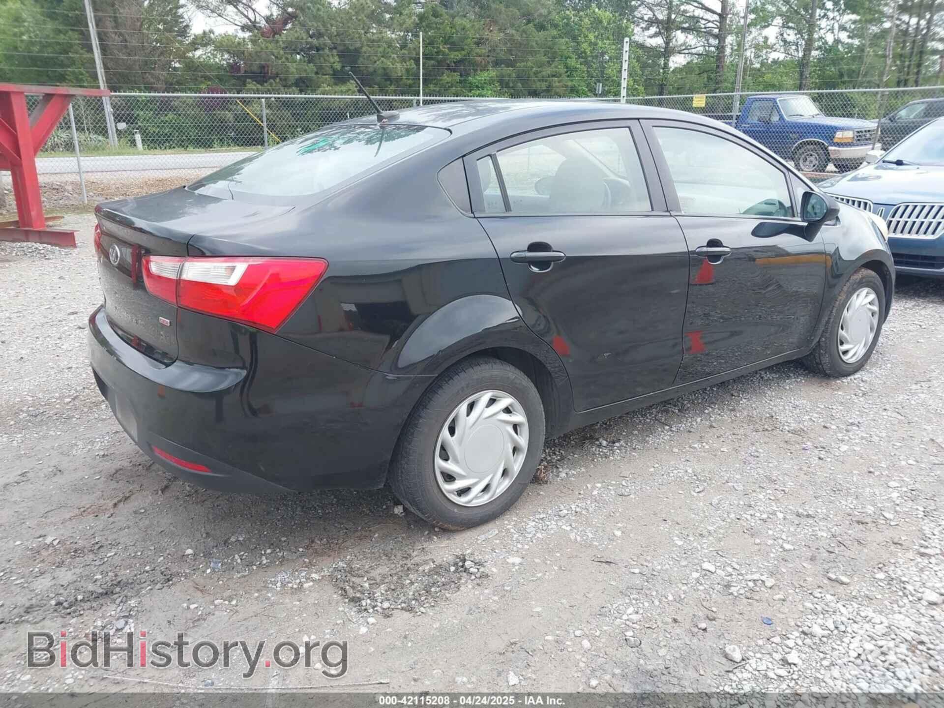 2013 KIA RIO - VIN: KNADM4A35D6270556 - Фото 4