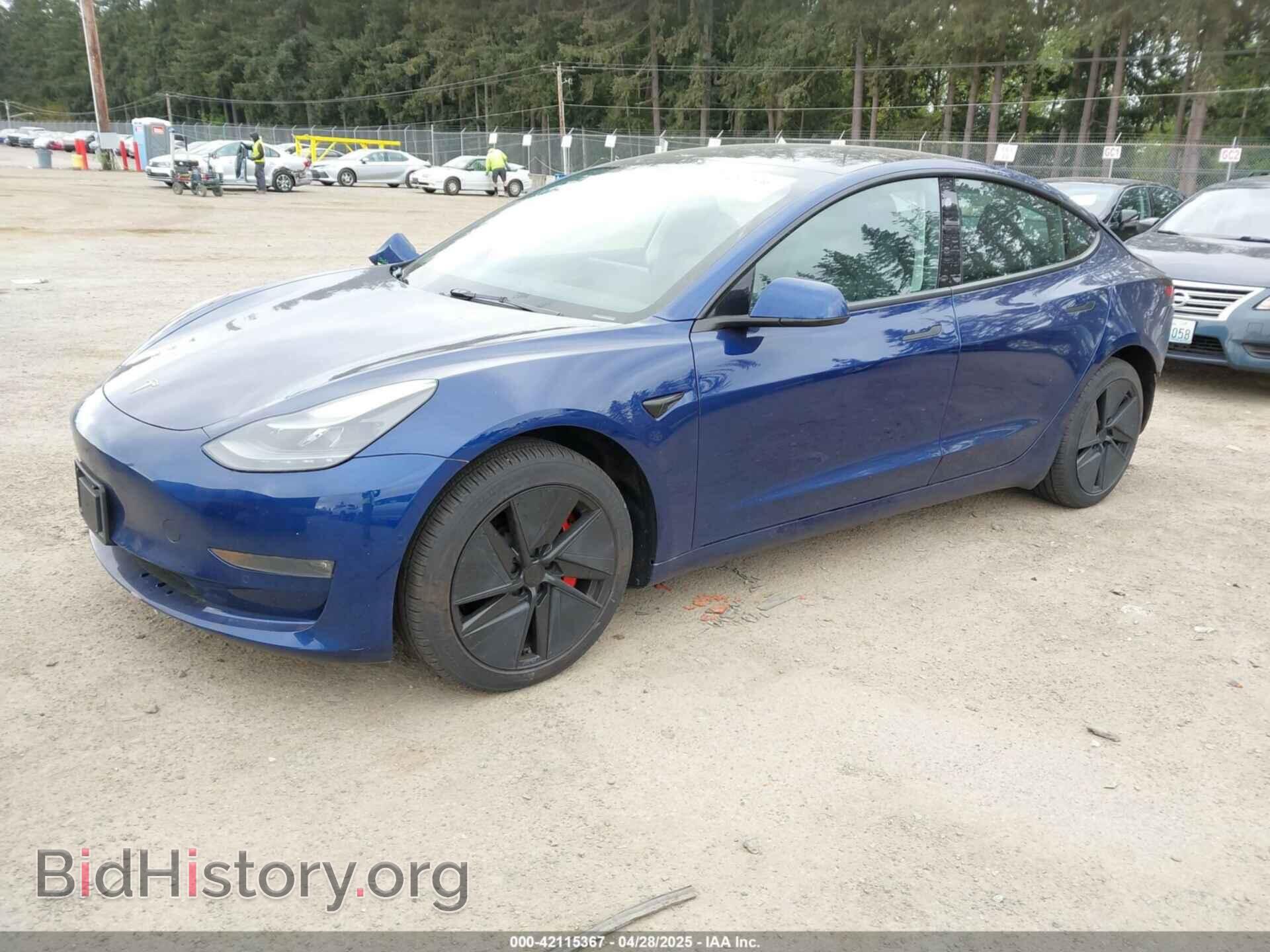 2022 TESLA MODEL 3 - VIN: 5YJ3E1EC5NF356461 - Фото 2